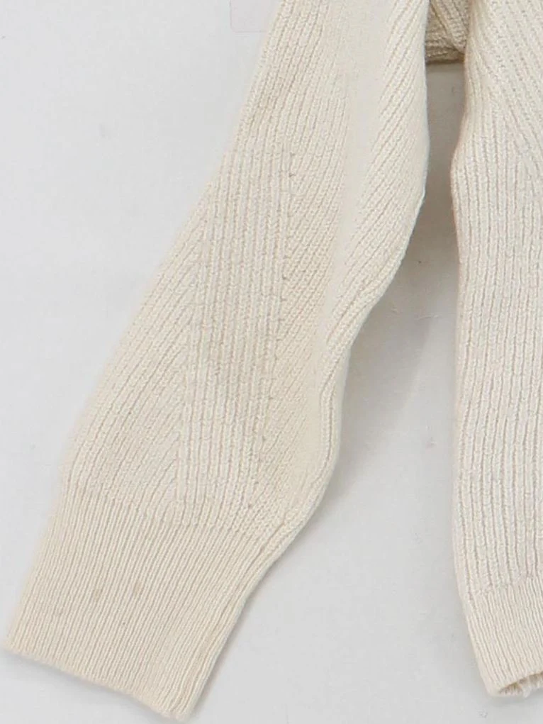 Comptoir Des Cotonniers Women's Jumper M Cream Wool - Image 4