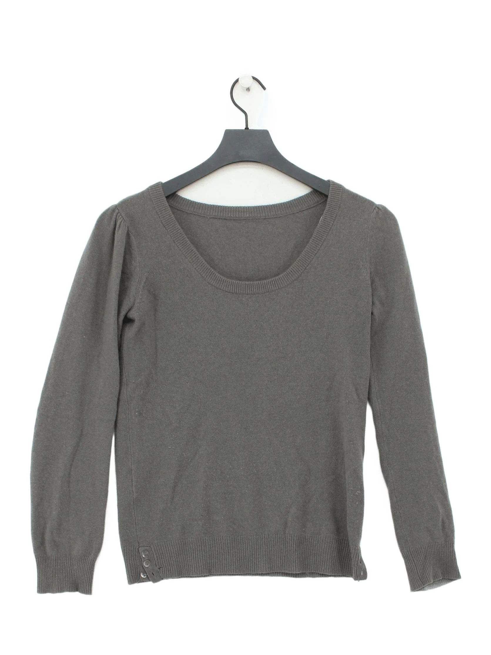 Comptoir Des Cotonniers Women's Jumper XXS Grey 100% Cashmere Pullover