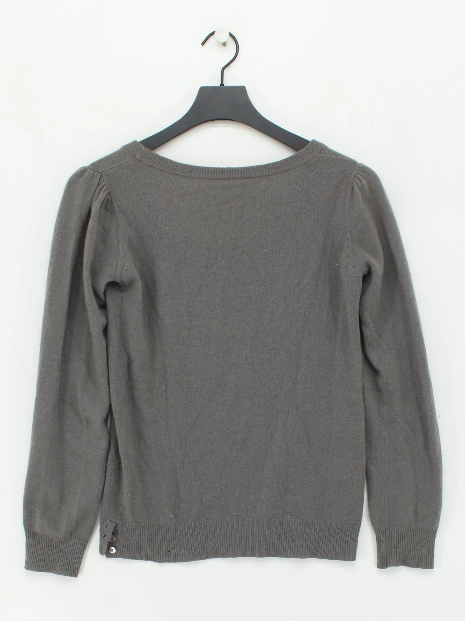 Comptoir Des Cotonniers Women's Jumper XXS Grey 100% Cashmere Pullover - Image 2