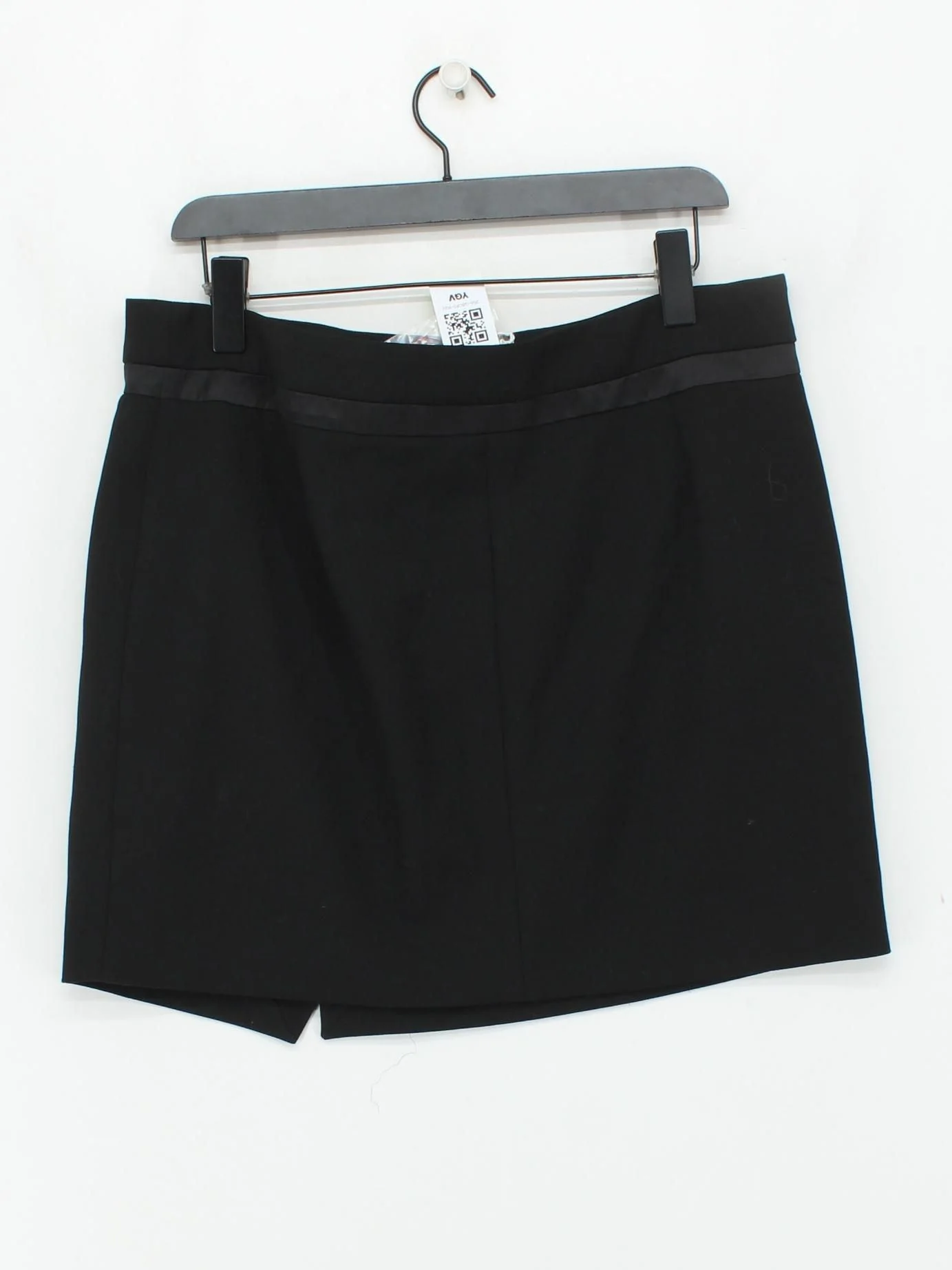 Comptoir Des Cotonniers Women's Mini Skirt UK 16 Black Polyester - Image 2