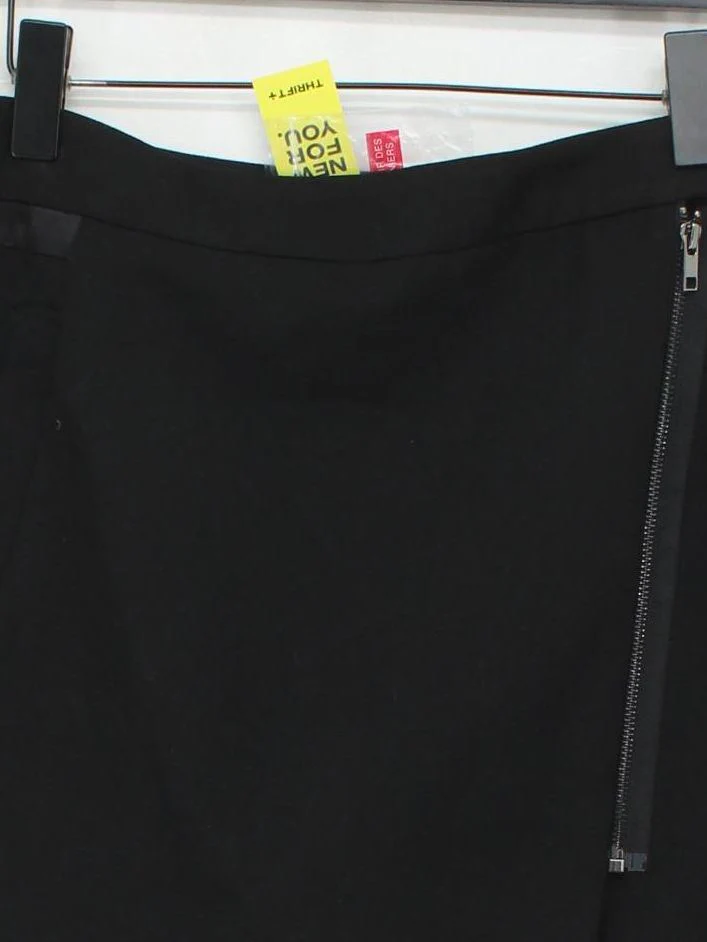 Comptoir Des Cotonniers Women's Mini Skirt UK 16 Black Polyester - Image 3