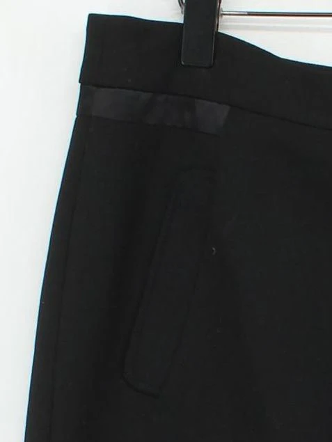 Comptoir Des Cotonniers Women's Mini Skirt UK 16 Black Polyester - Image 4