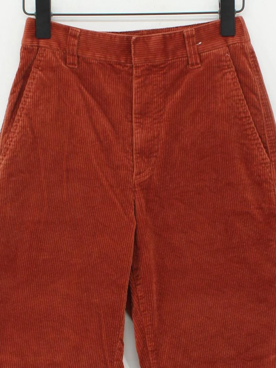 Comptoir Des Cotonniers Women's Trousers XXS Tan Cotton - Image 3