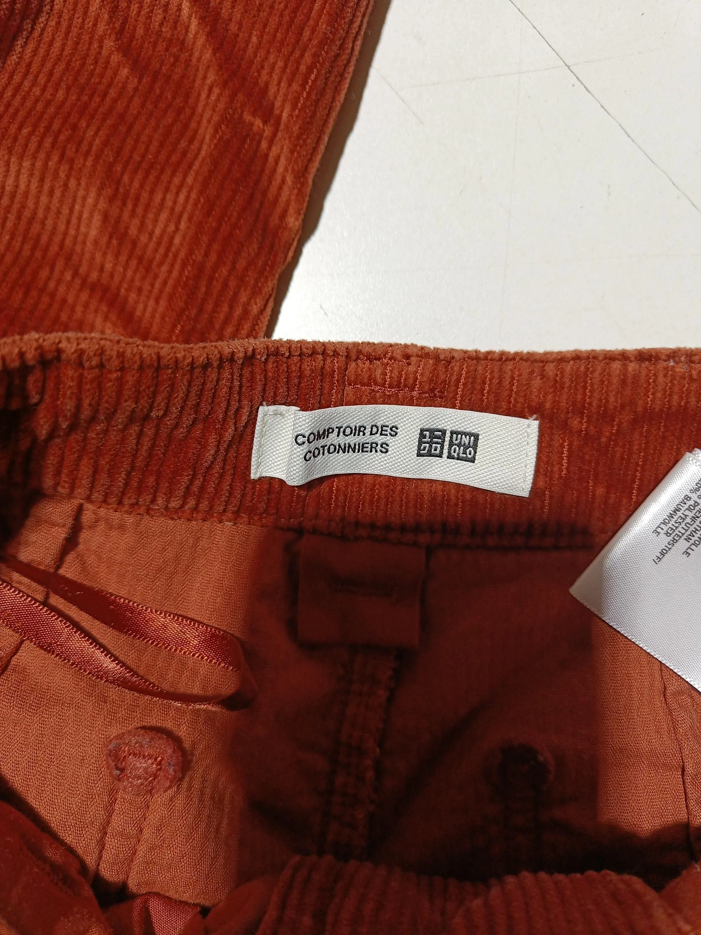 Comptoir Des Cotonniers Women's Trousers XXS Tan Cotton - Image 5