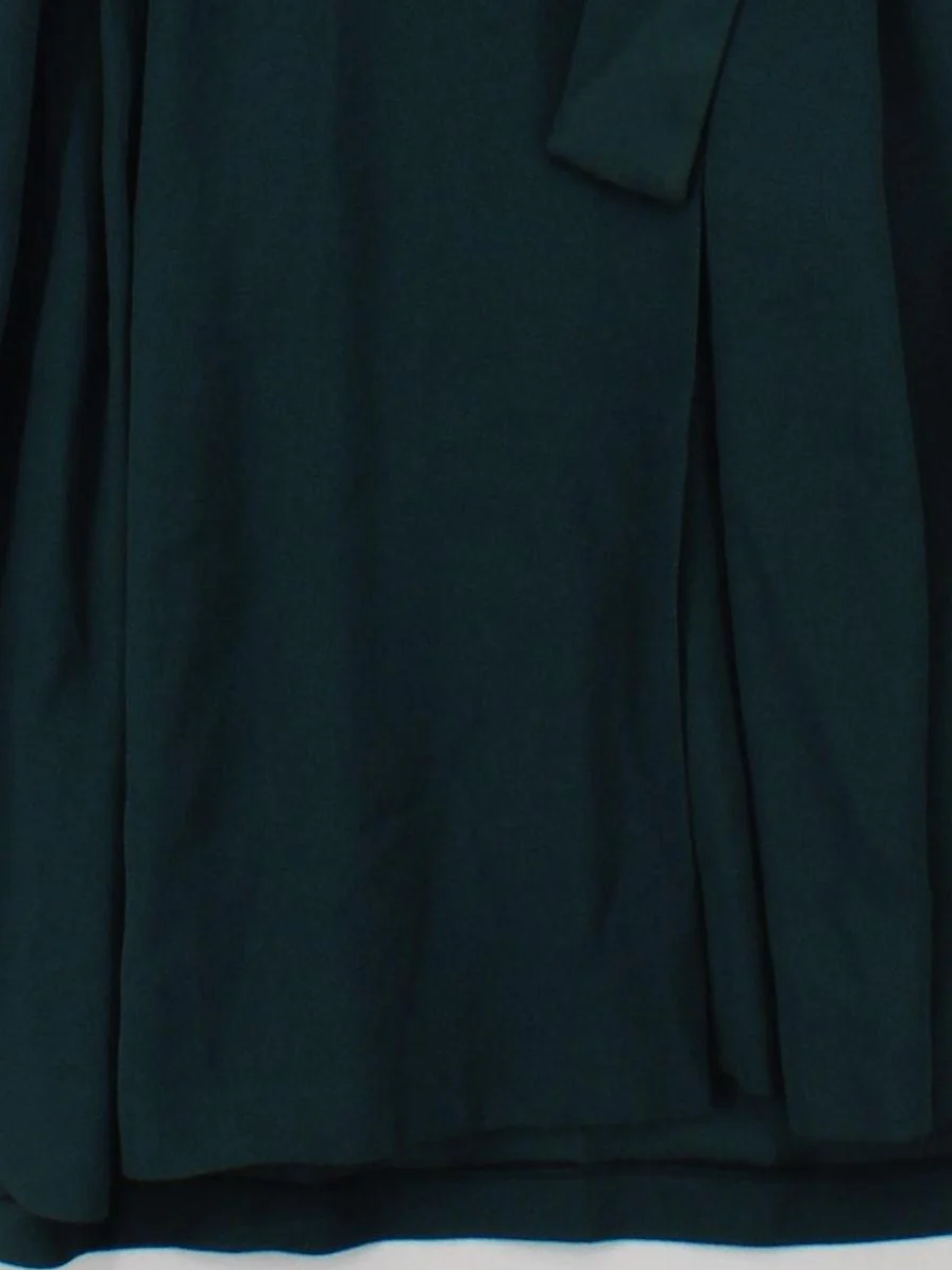 Comptoir des Cotonniers Wrap Mini Dress M in Green - Image 4
