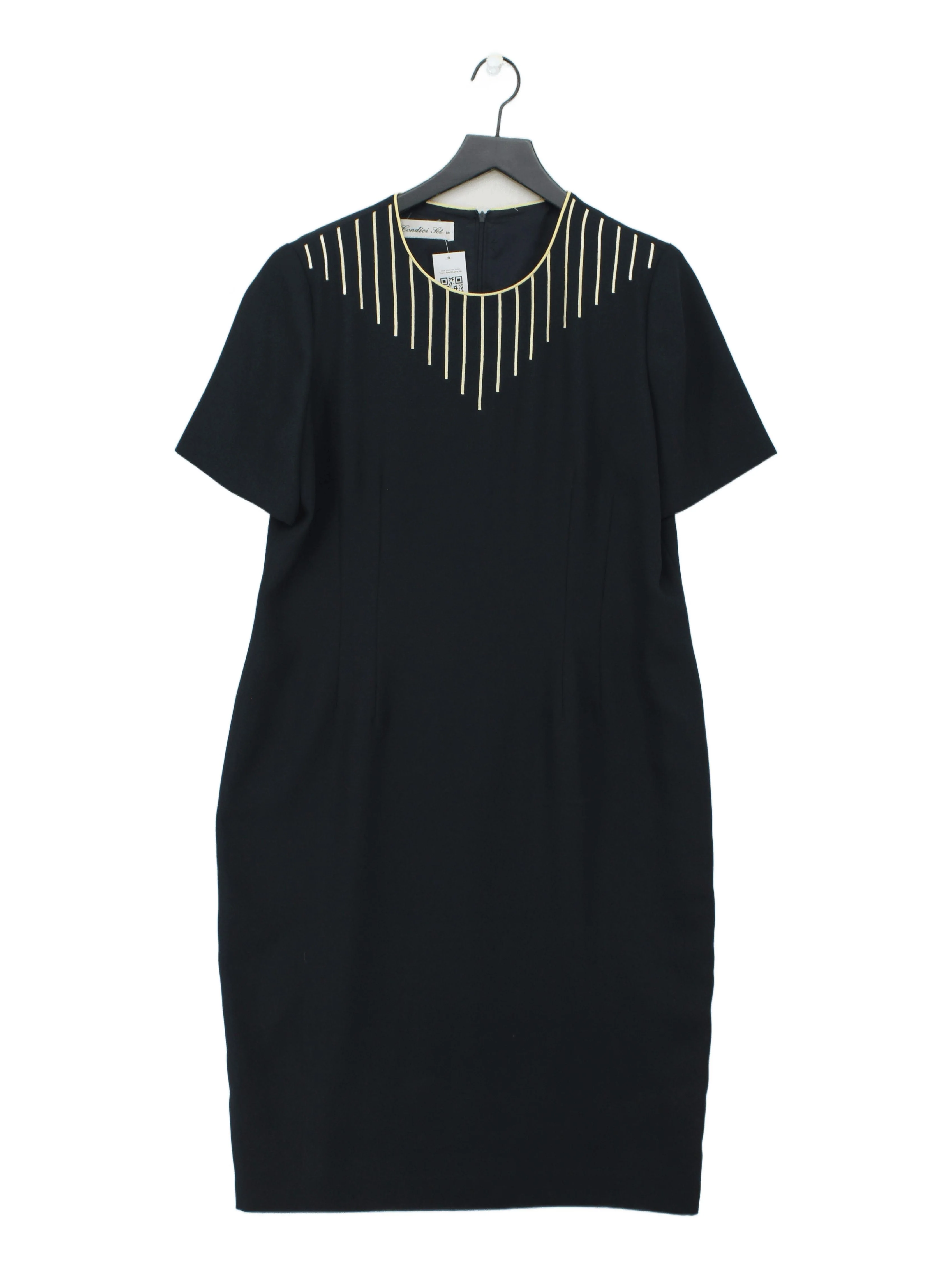 Condici Set Shirt Midi Dress UK18 in Black