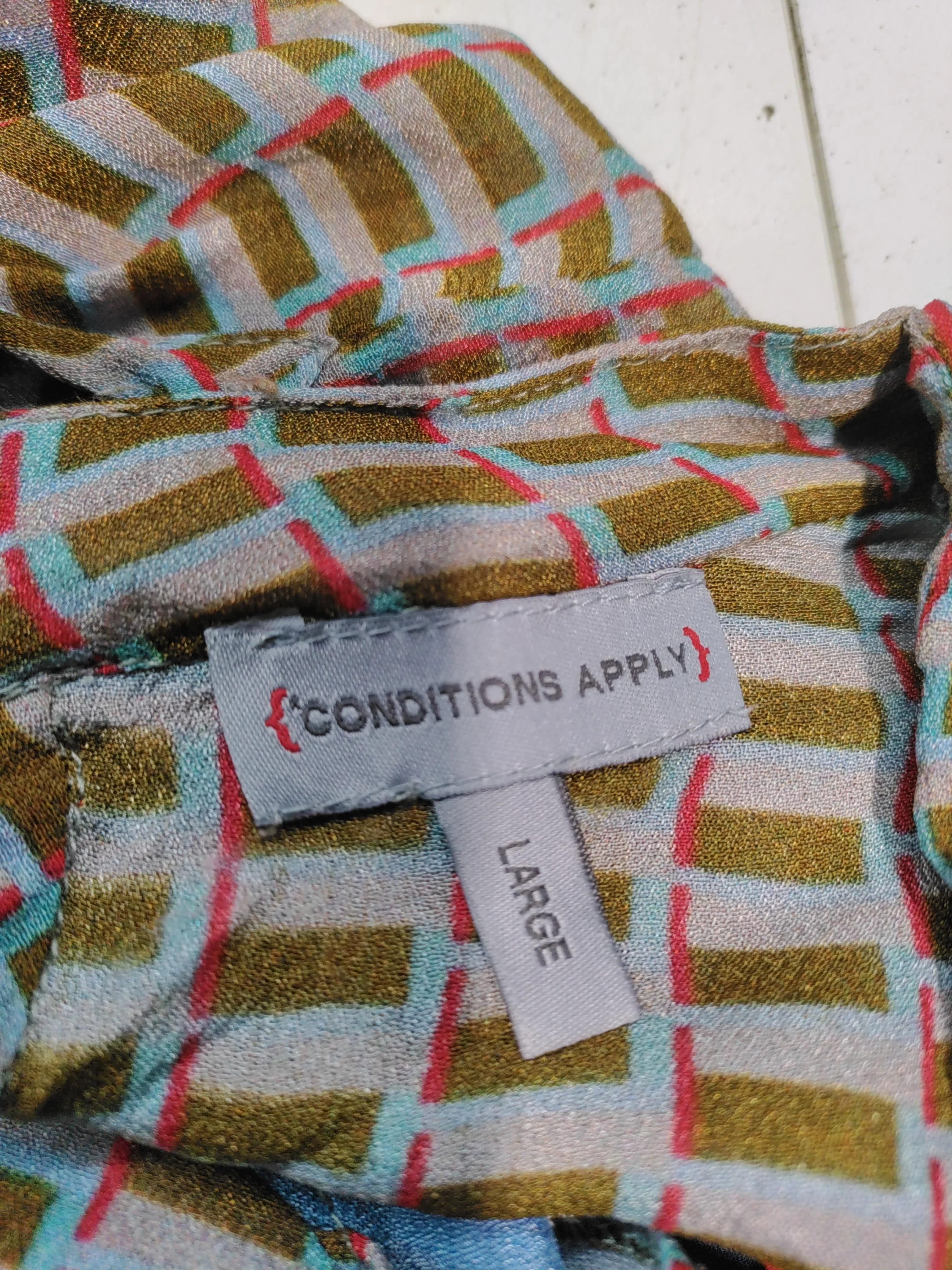 Conditions Apply Women's Top UK 12 Multi 100% Viscose Basic - Image 5