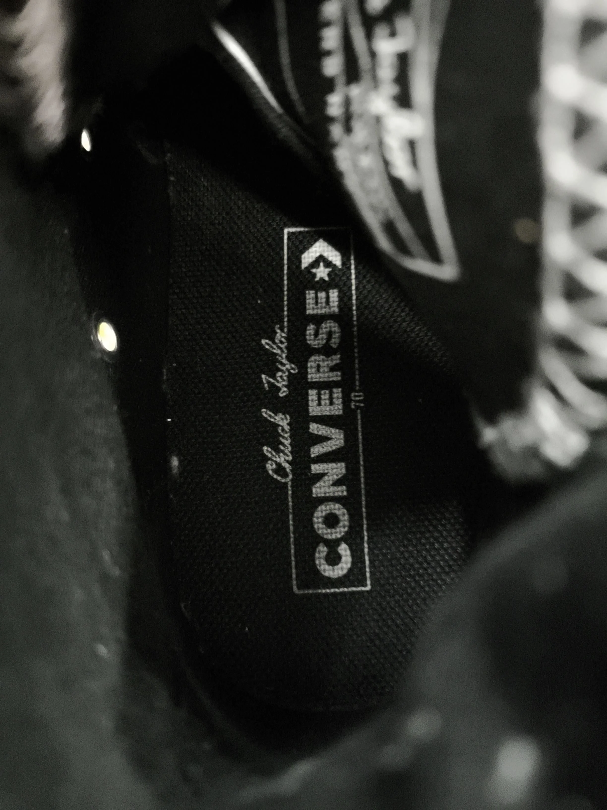 Converse Chuck Taylor All Star '70... Women's Trainers UK3.5 EU36.5 US4 in Black - Image 6