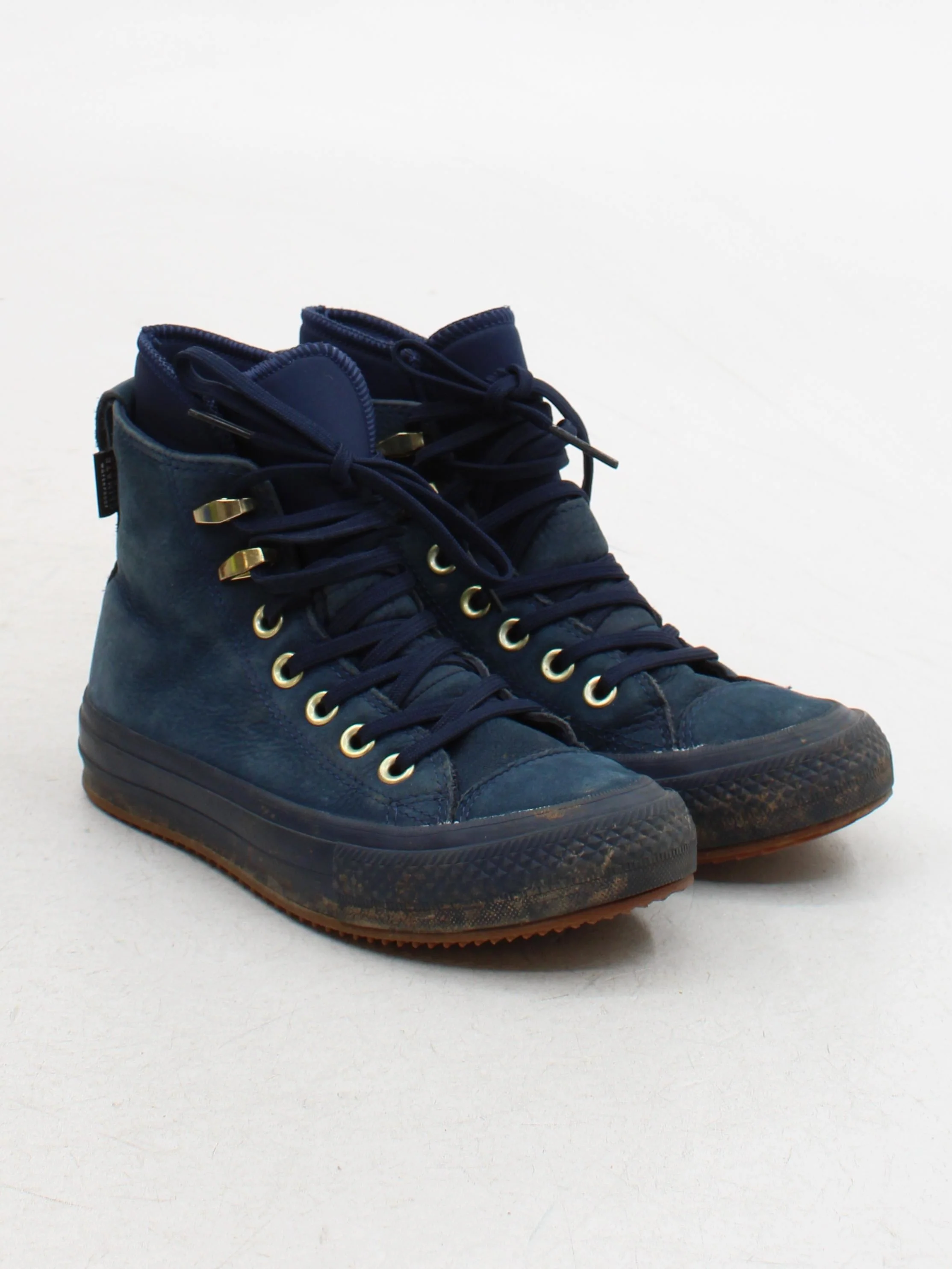Converse Men's Boots UK 3 Blue 100% Suede Combat - Image 4