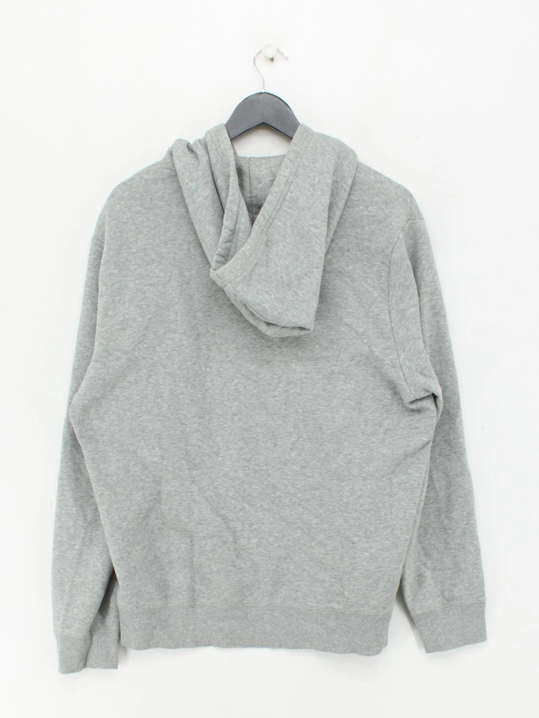 Converse Men's Hoodie M Grey Graphic Cotton with Polyester Pullover - Image 2