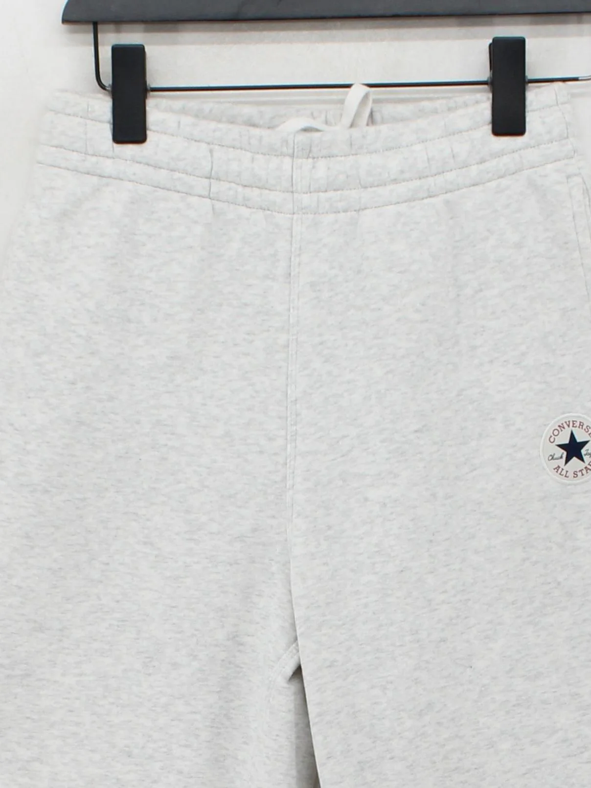 Converse Men's Sports Bottoms M Grey Cotton with Polyester Tapered Sweatpants - Image 3