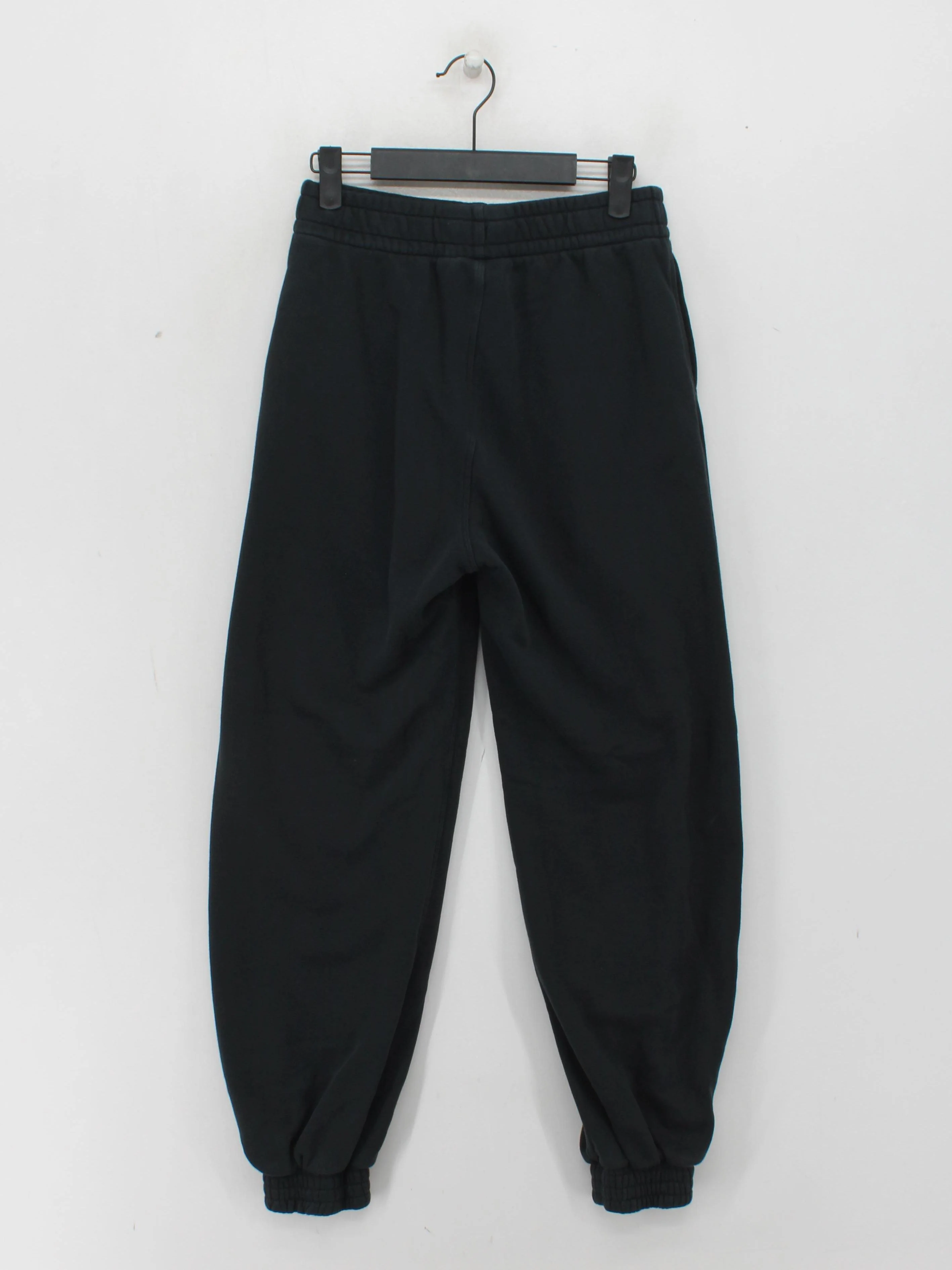 Converse Men's Sports Bottoms S Black Cotton with Polyester Sweatpants - Image 2
