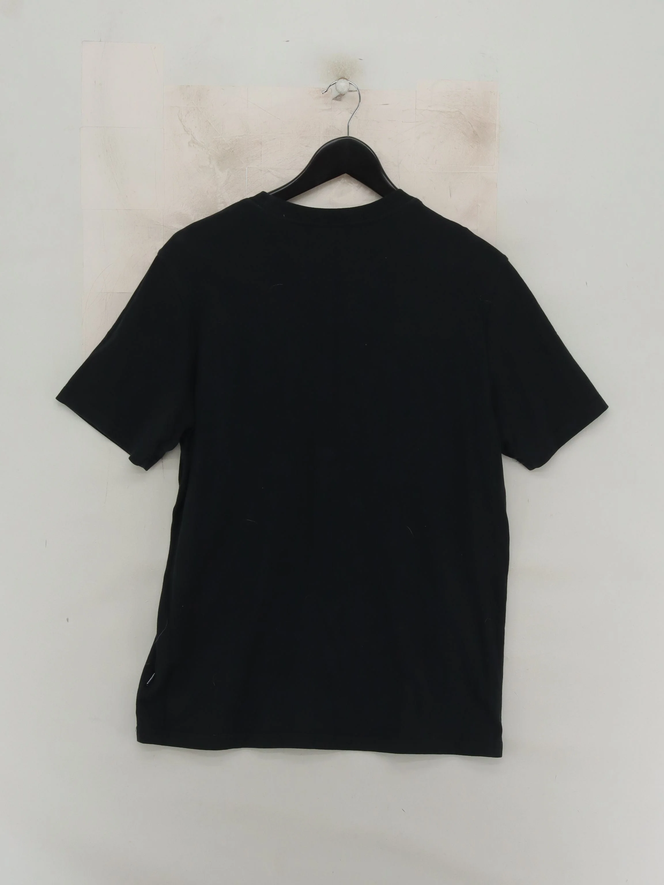 Converse Men's T-Shirt M Black 100% Cotton Basic - Image 2
