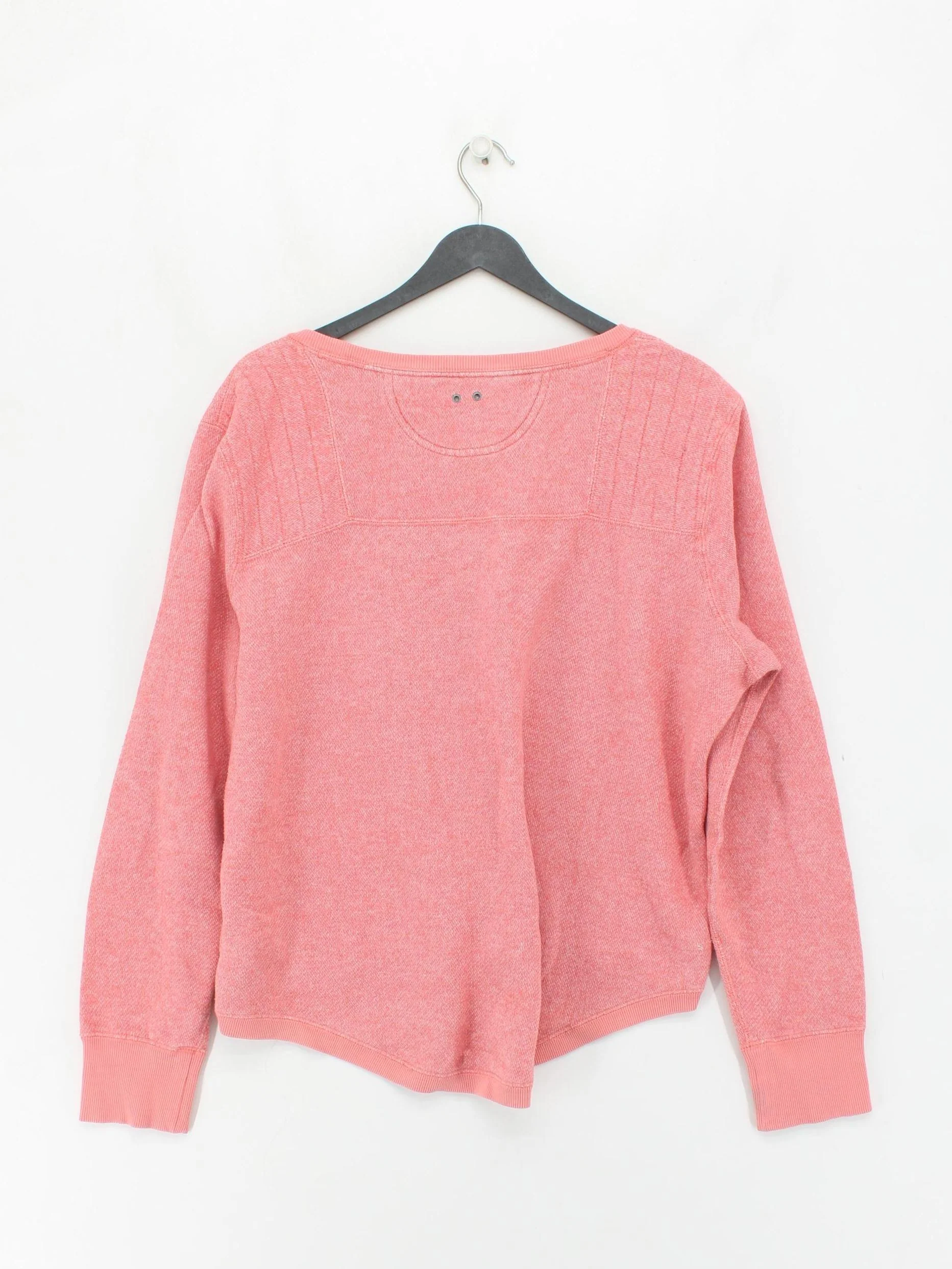 Converse Women's Hoodie XXL Pink Cotton with Polyester, Elastane Pullover - Image 2