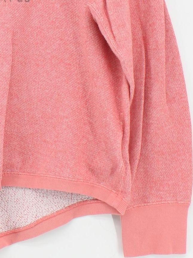 Converse Women's Hoodie XXL Pink Cotton with Polyester, Elastane Pullover - Image 4
