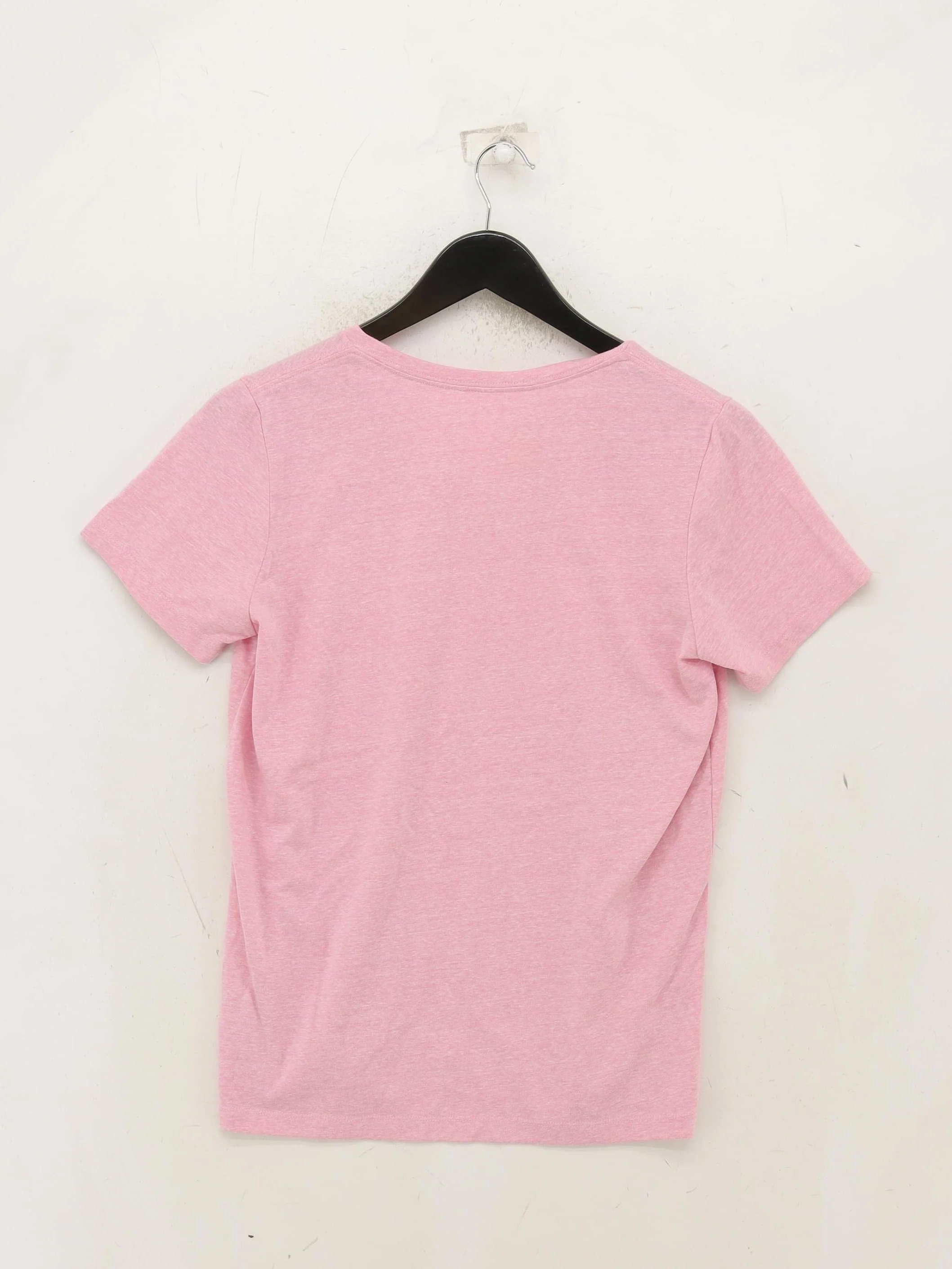 Converse Women's T-Shirt M Pink Cotton with Polyester, Viscose Basic - Image 2