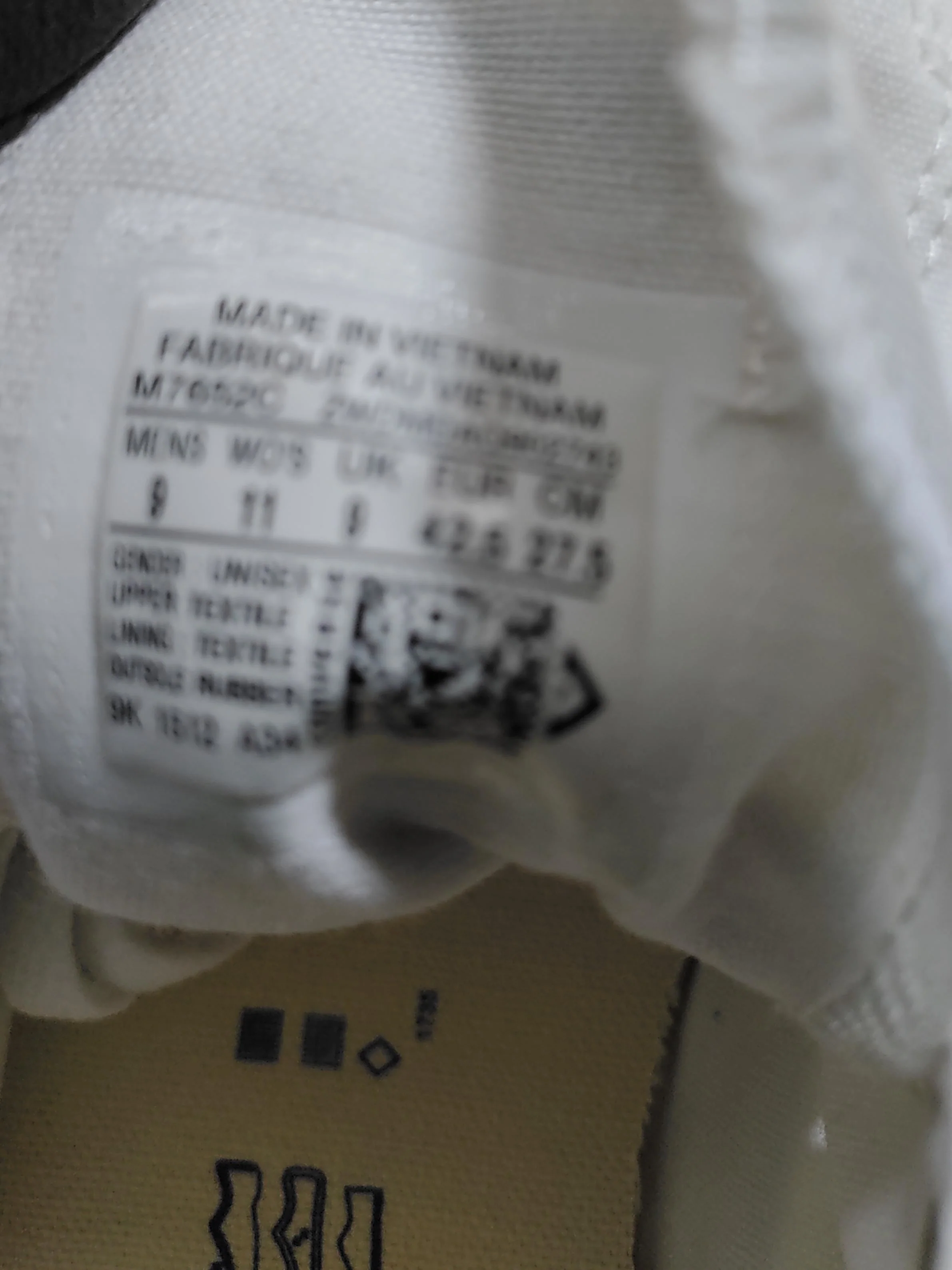 Converse Women's Trainers M7652C UK9 EU42.5 US11 in White - Image 9