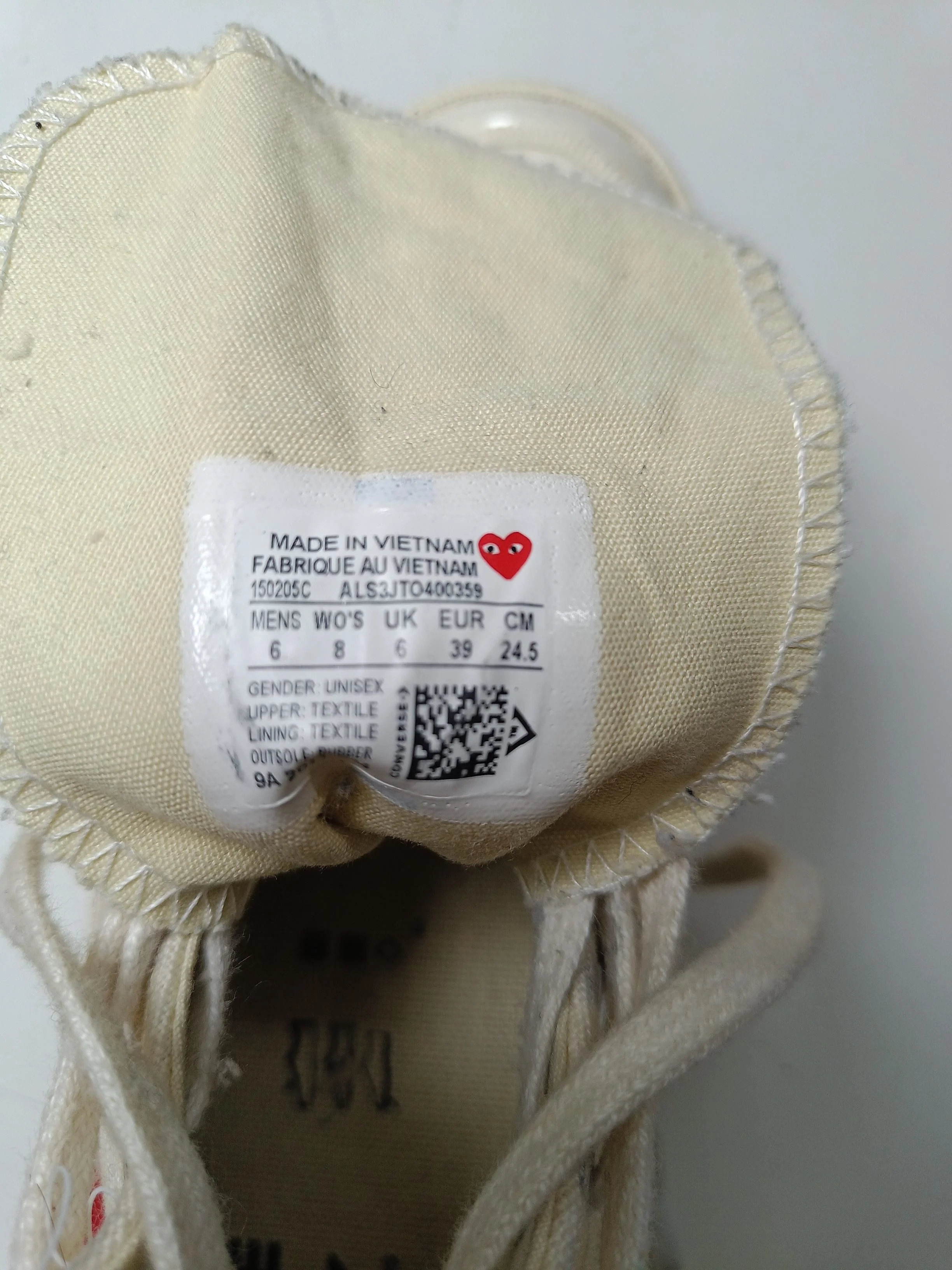 Converse Women's Trainers UK6 EU39 US6 in Cream - Image 10