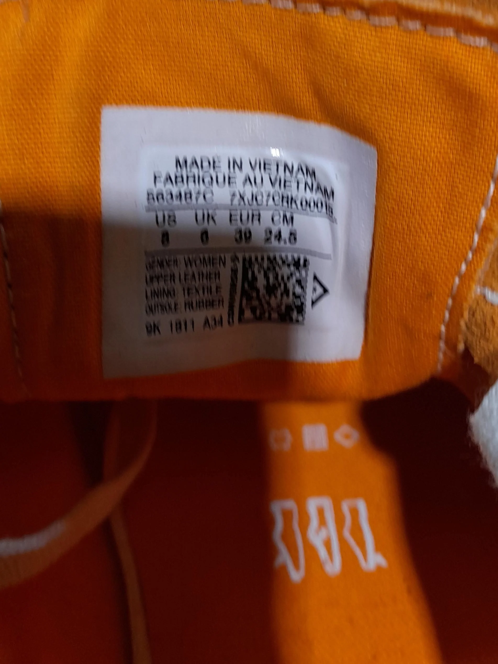 Converse Women's Trainers UK6 EU39 US8 in Orange - Image 9
