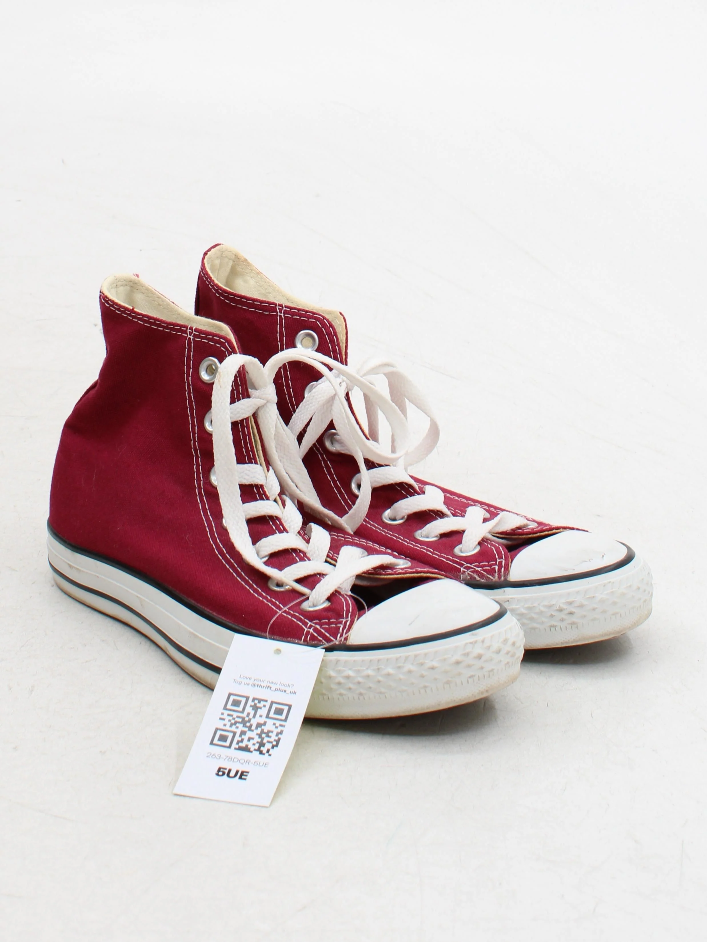 Converse Women's Trainers UK6 EU39 US8 in Red - Image 4
