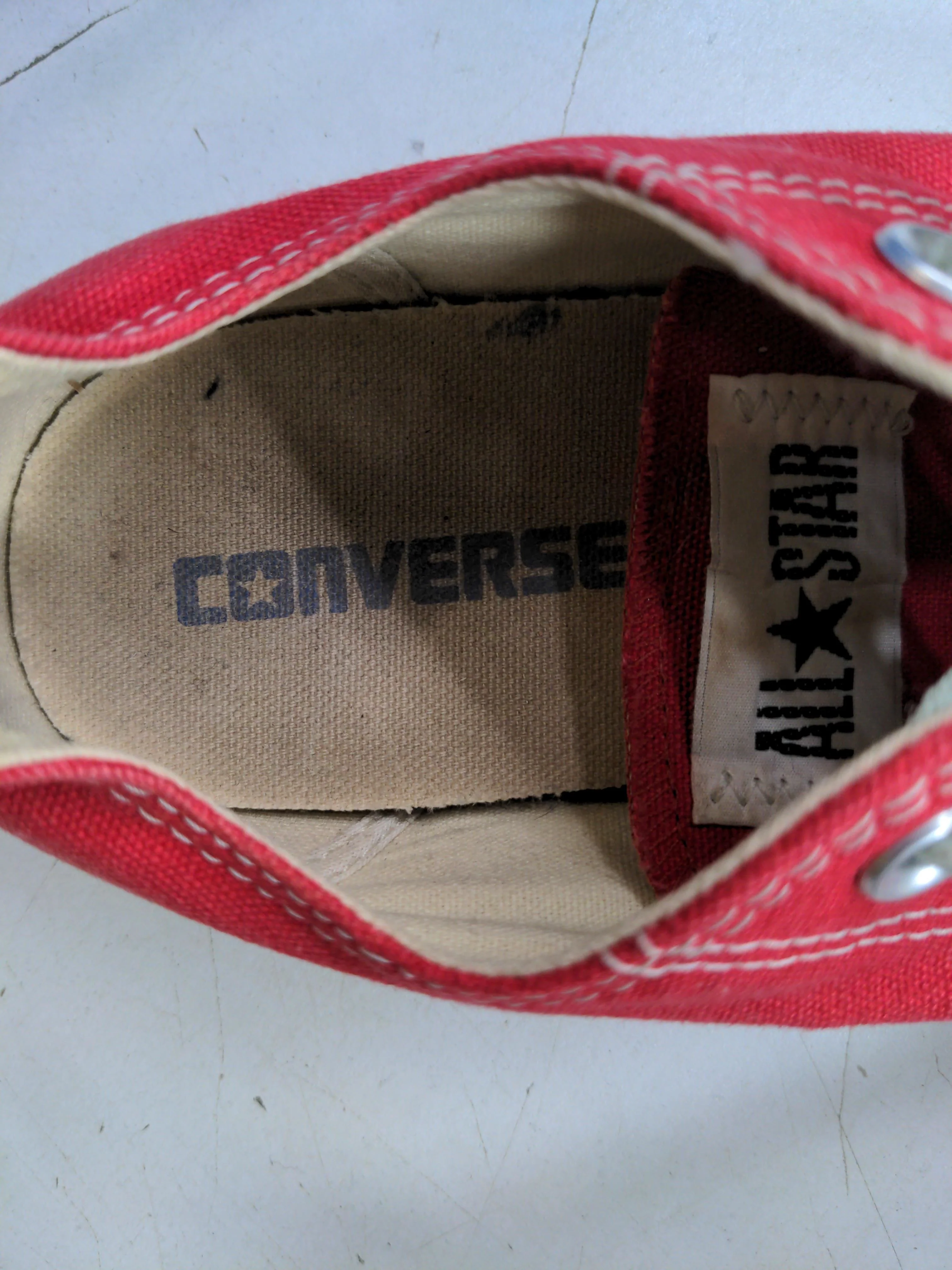 Converse Women's Trainers UK6 in Red - Image 10