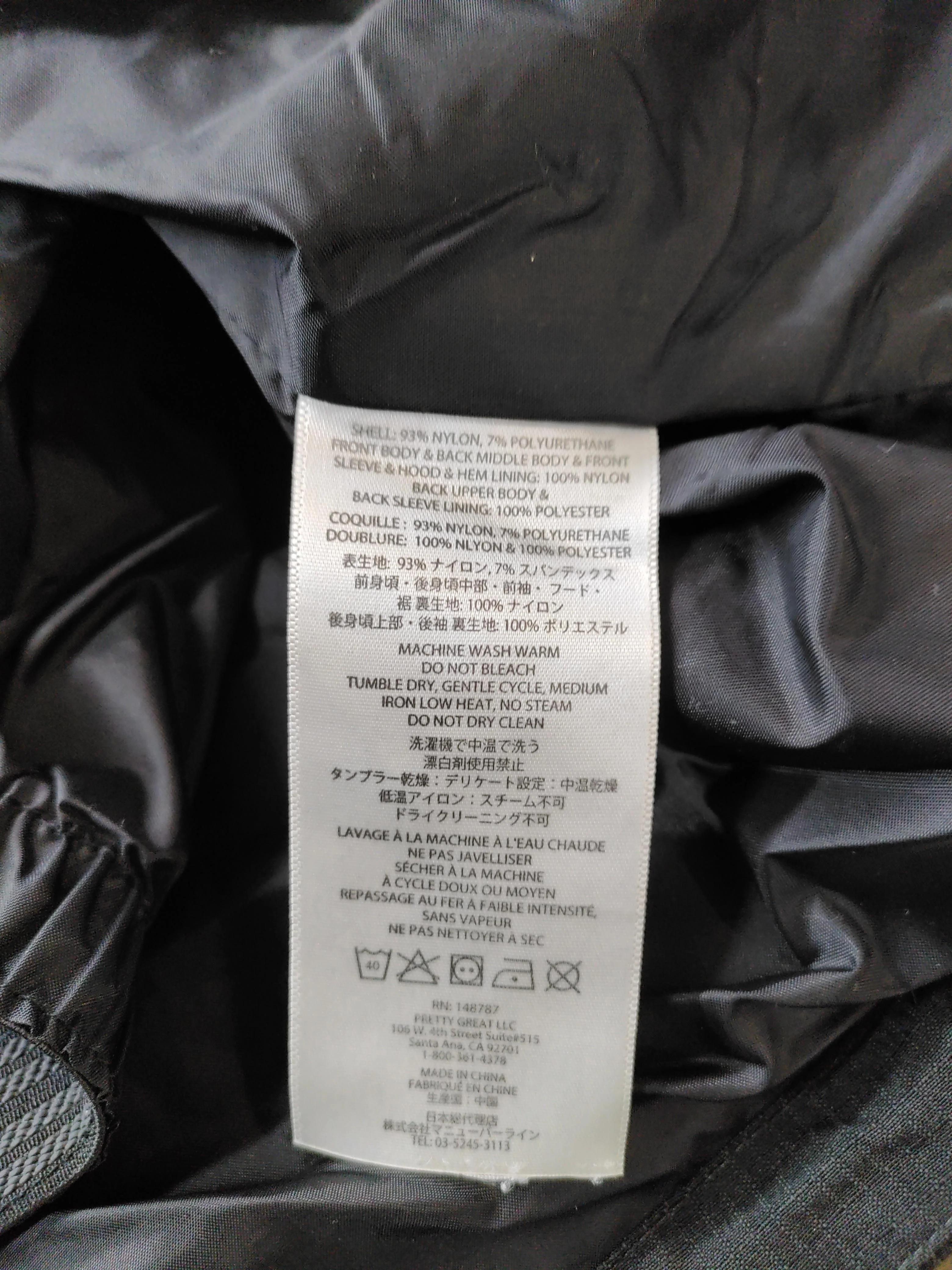 Cordura Skiwear jacket black - Image 8