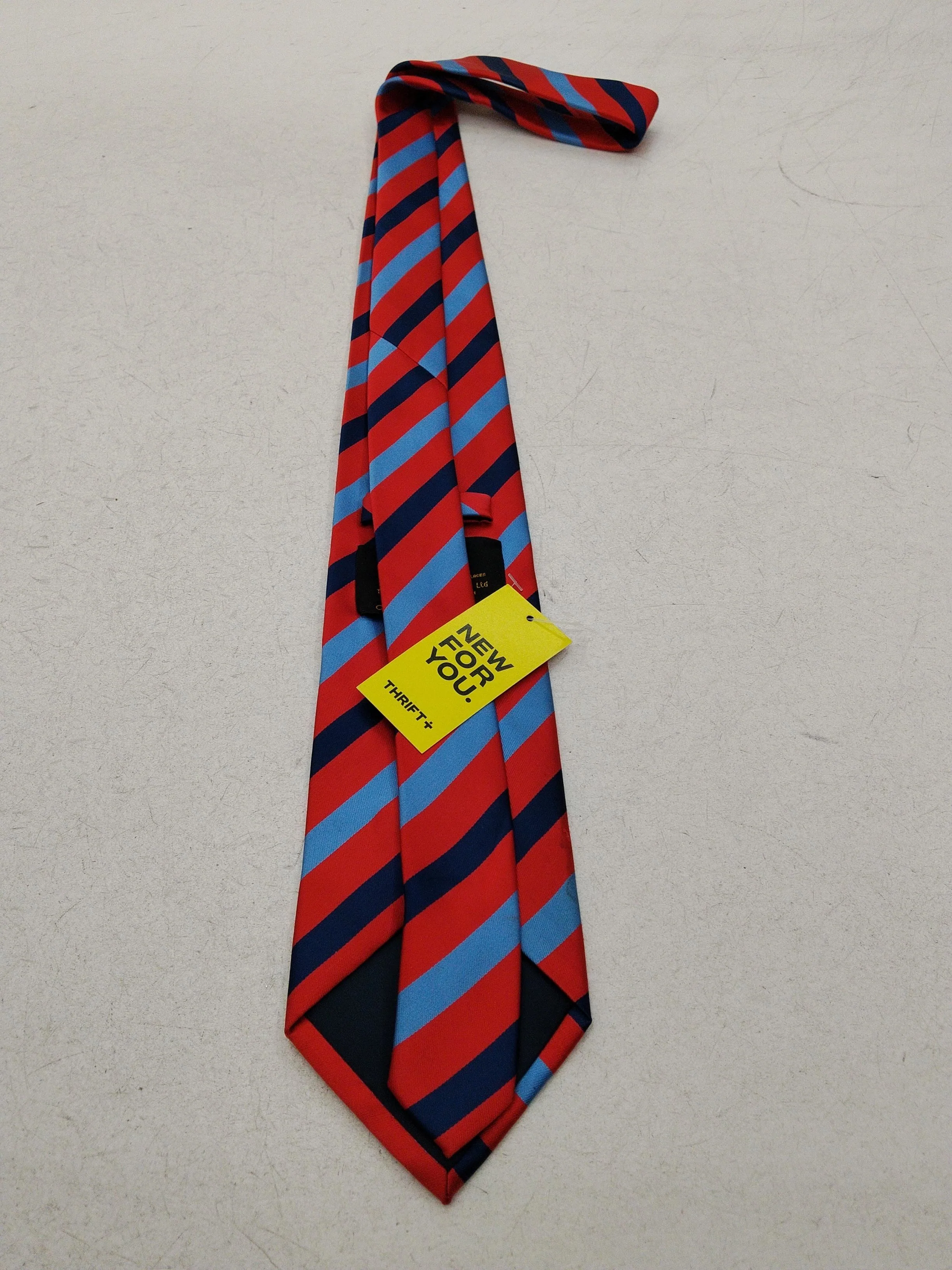 CORNELIA JAMES Men's Tie Multi Striped 100% Polyester - Image 2