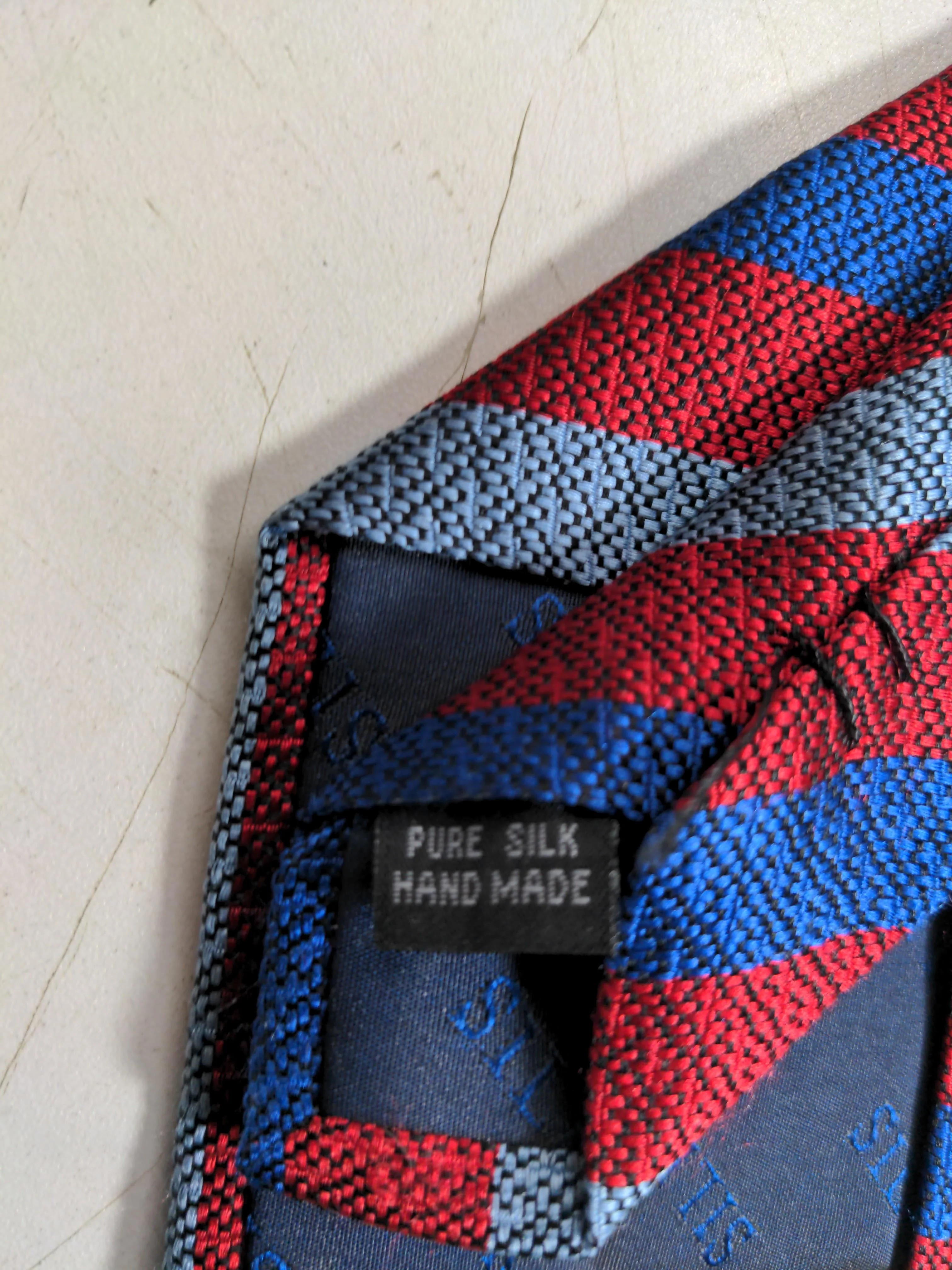 CORNELIA JAMES Men's Tie Multi Striped 100% Silk - Image 7