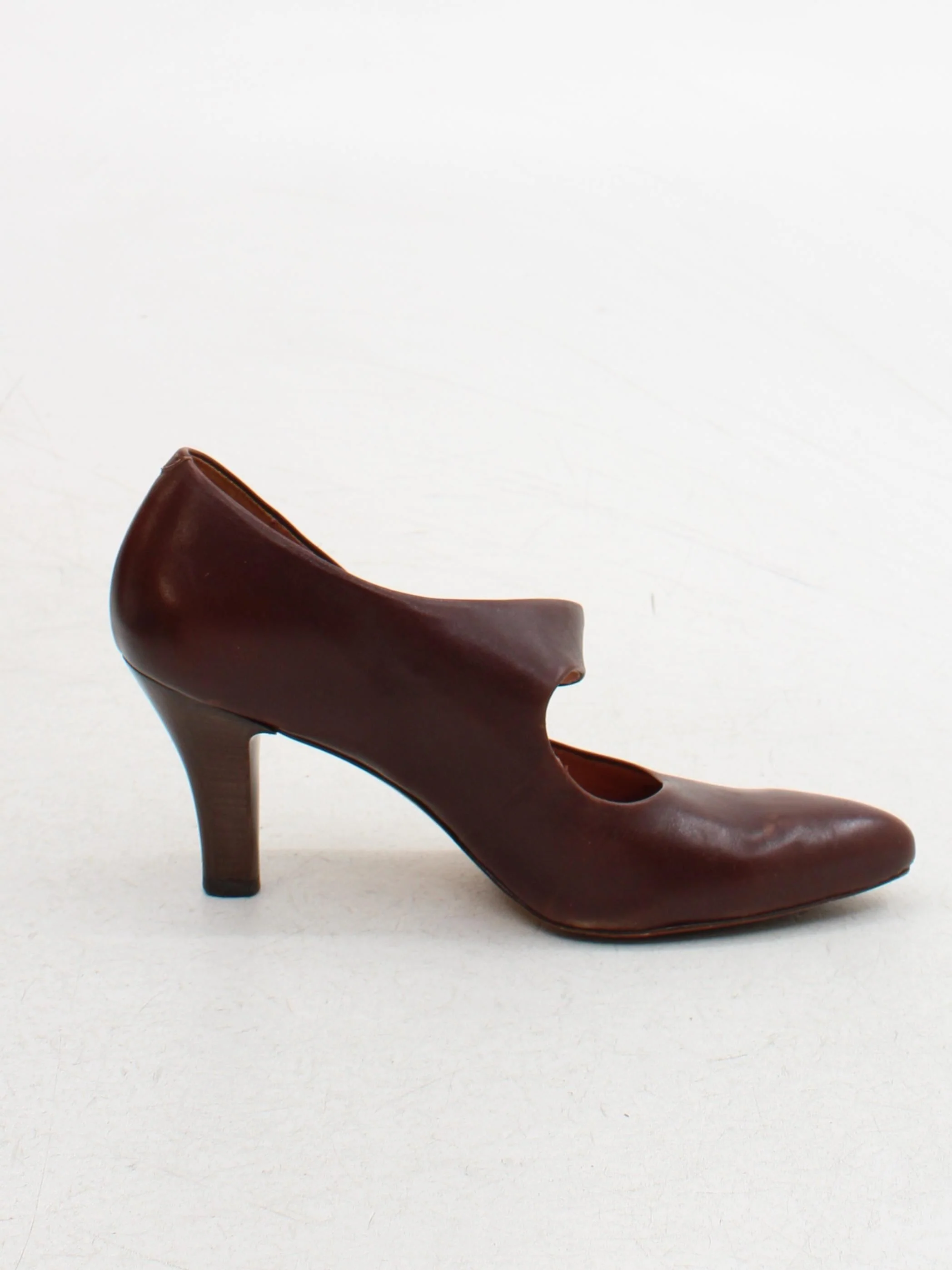 Corso Como Women's Heels UK 3 Brown 100% Leather Court - Image 5