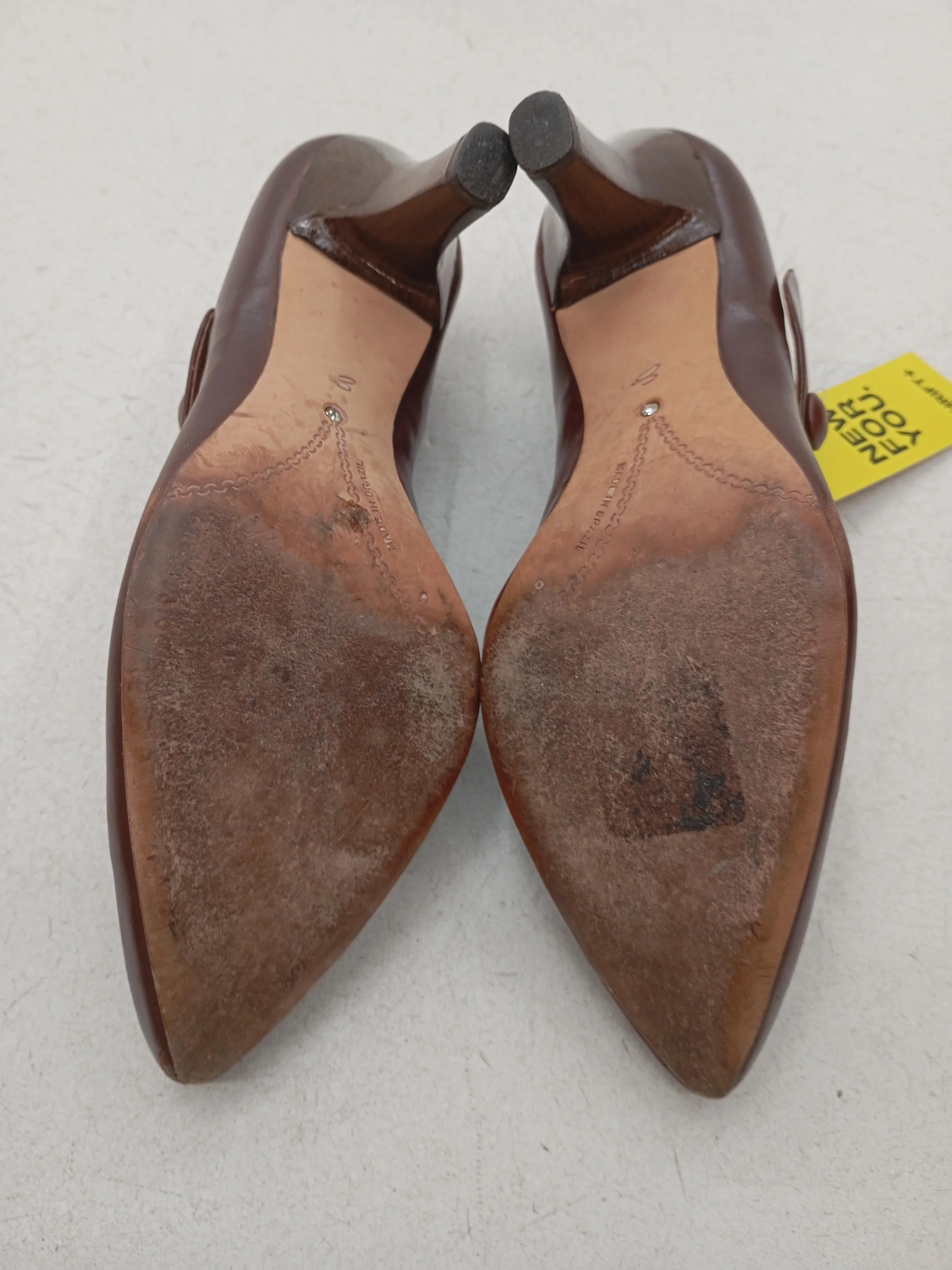 Corso Como Women's Heels UK 3 Brown 100% Leather Court - Image 7