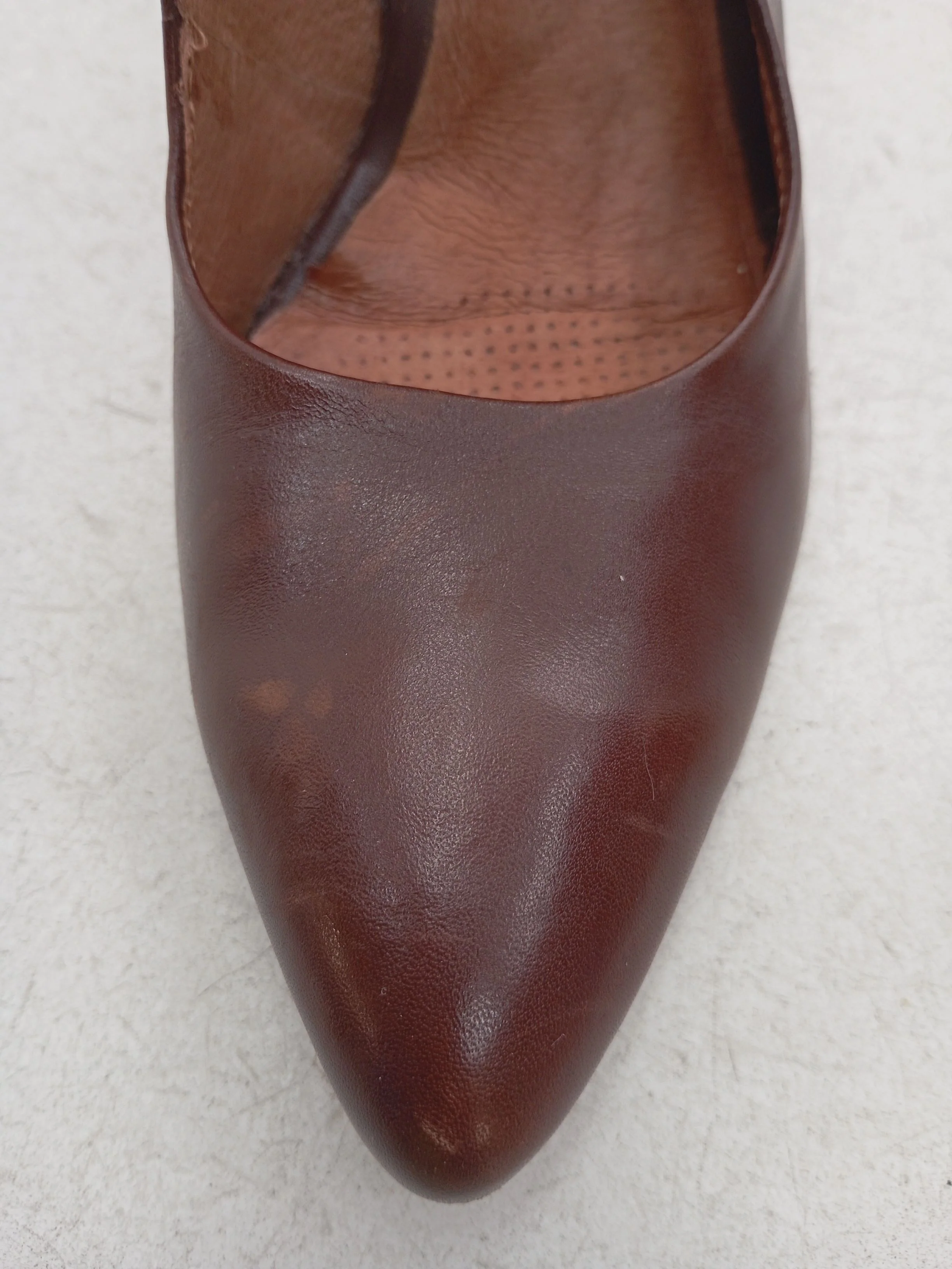 Corso Como Women's Heels UK 3 Brown 100% Leather Court - Image 8