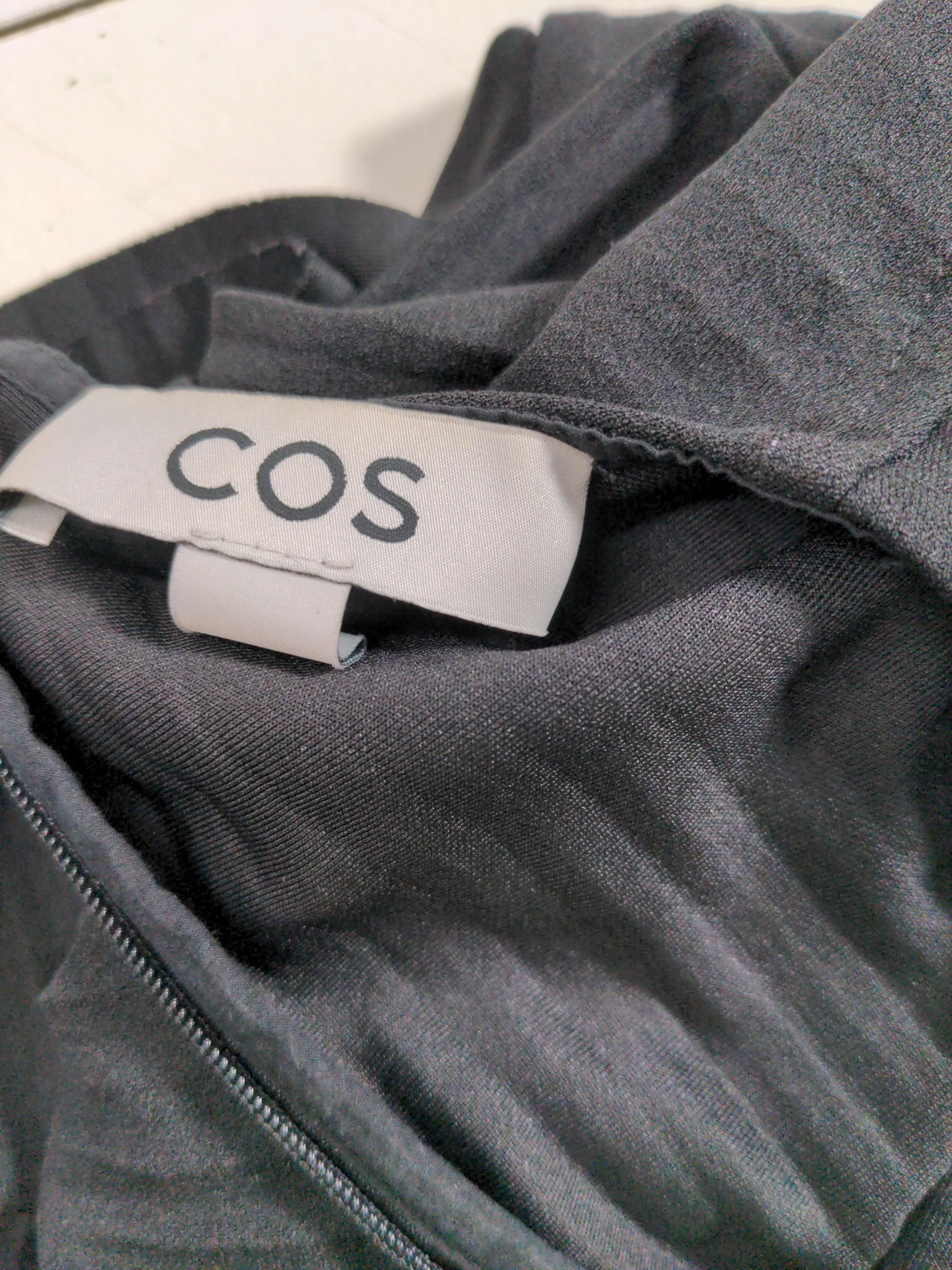 COS A-Line Midi Dress S in Black - Image 5