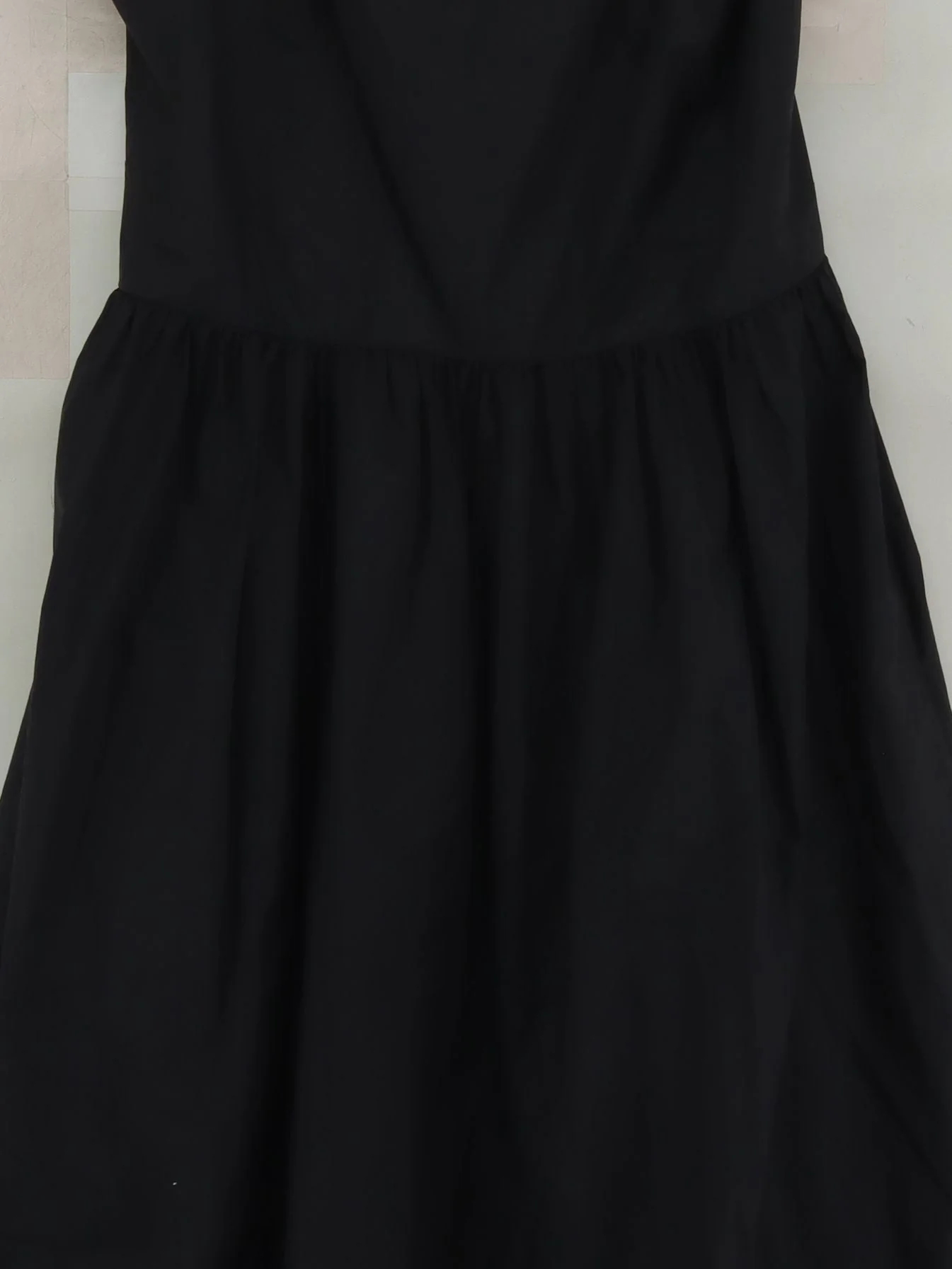 COS A-Line Midi Dress UK14 in Black - Image 3