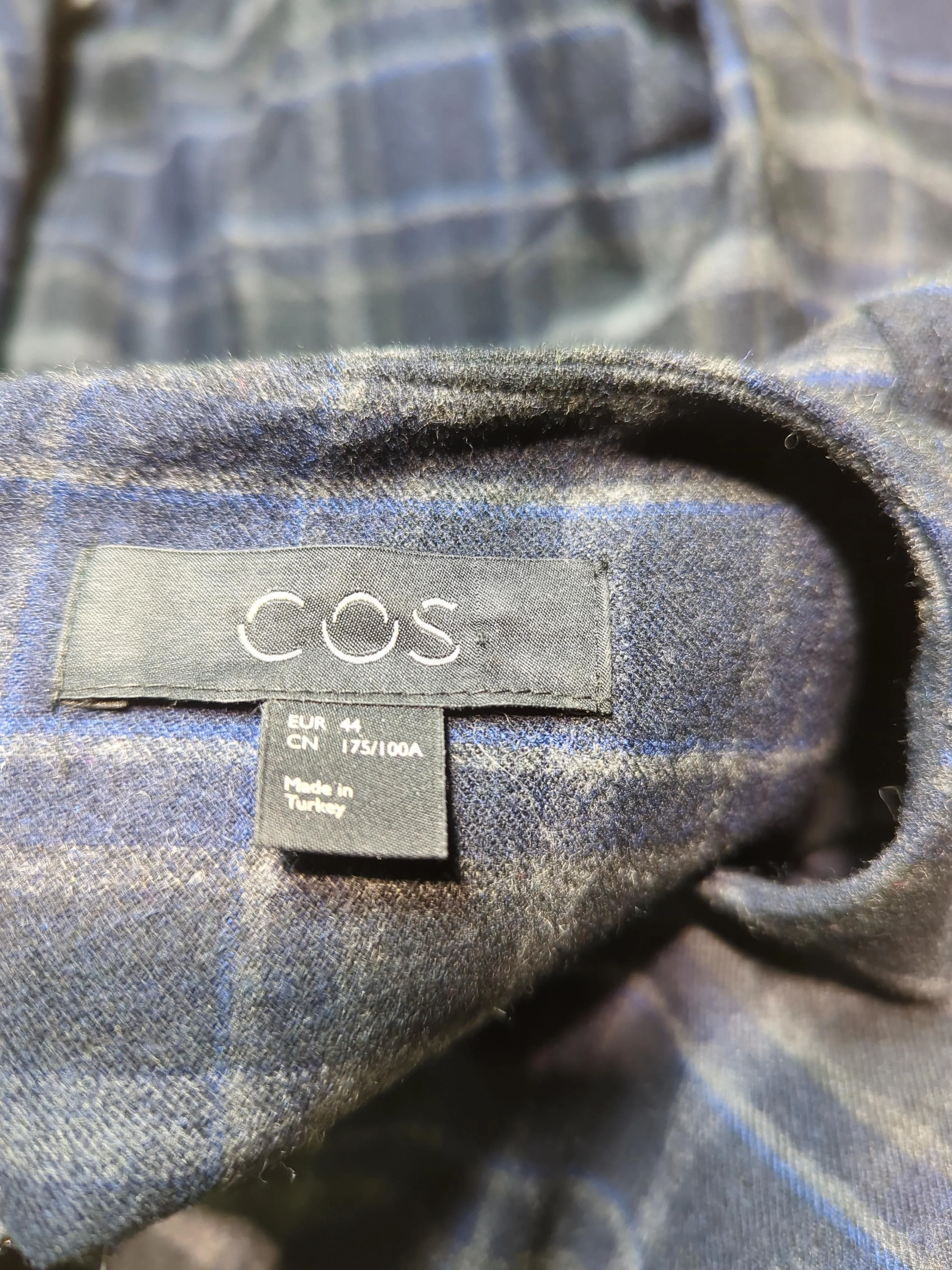 COS A-Line Mini Dress in Blue - Image 6