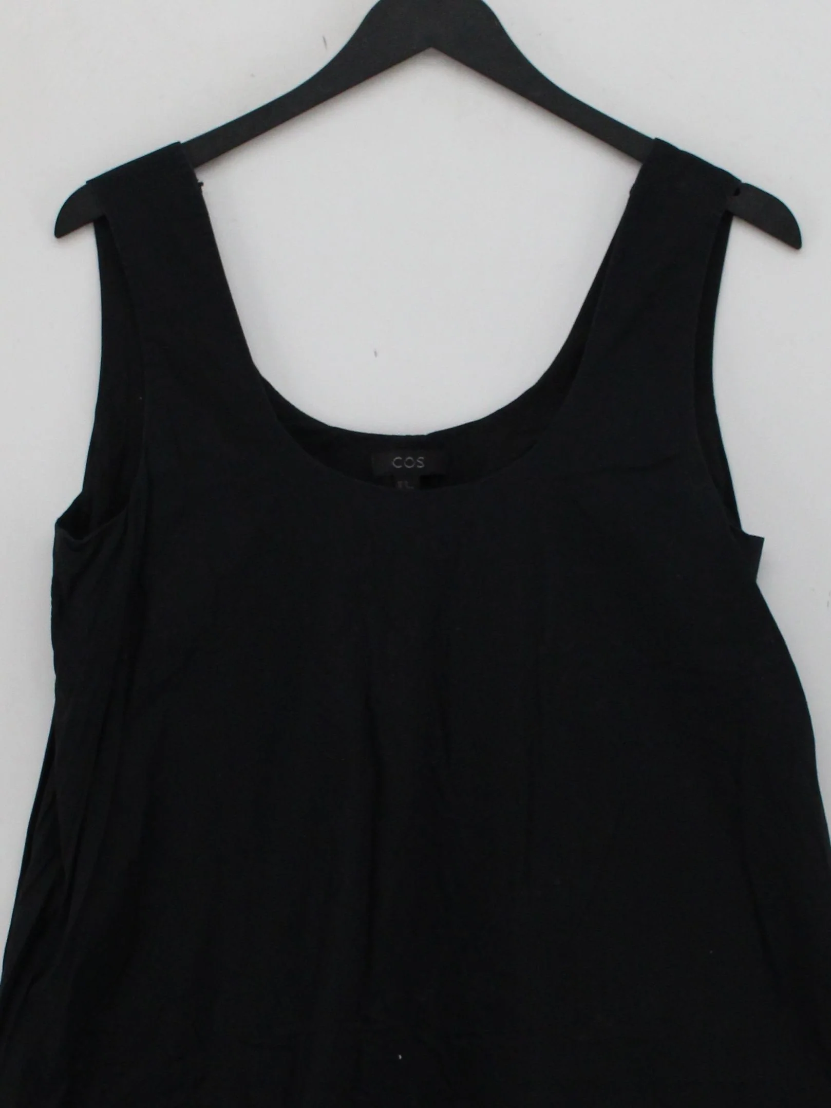 COS A-Line Mini Dress UK12 in Black - Image 3