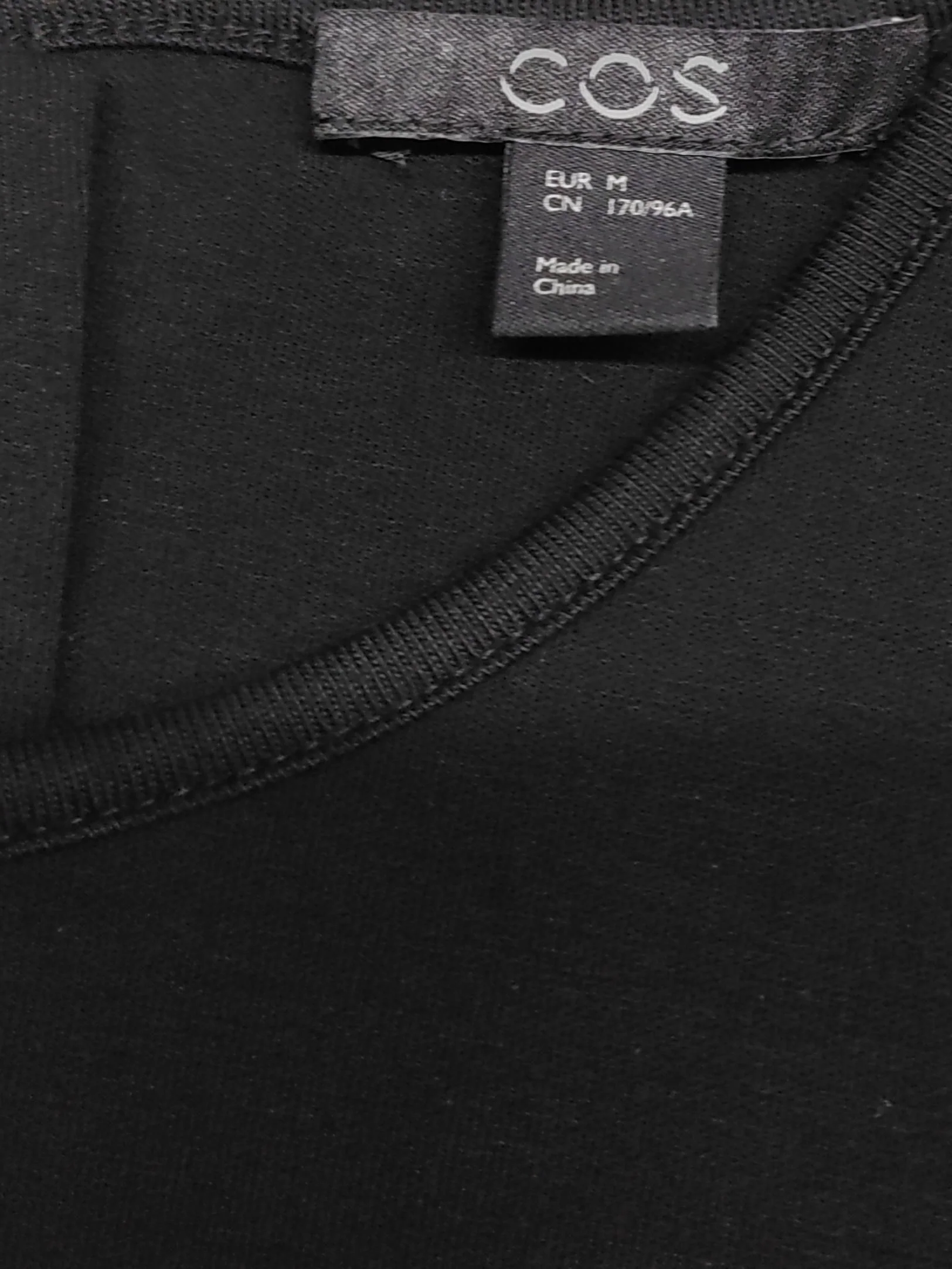 COS Bodycon Midi Dress M in Black - Image 5