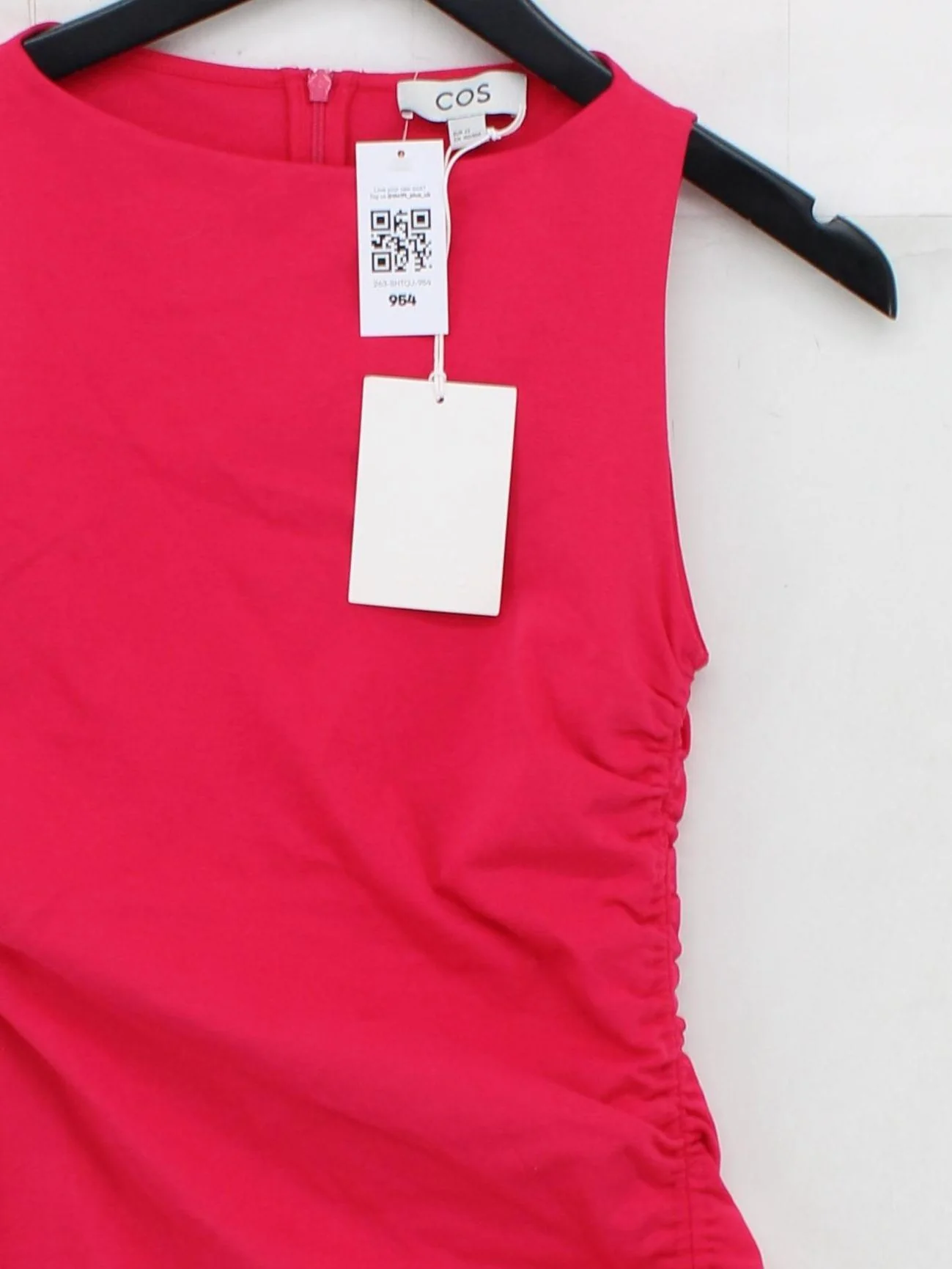 COS Bodycon Midi Dress XS in Pink - Image 3