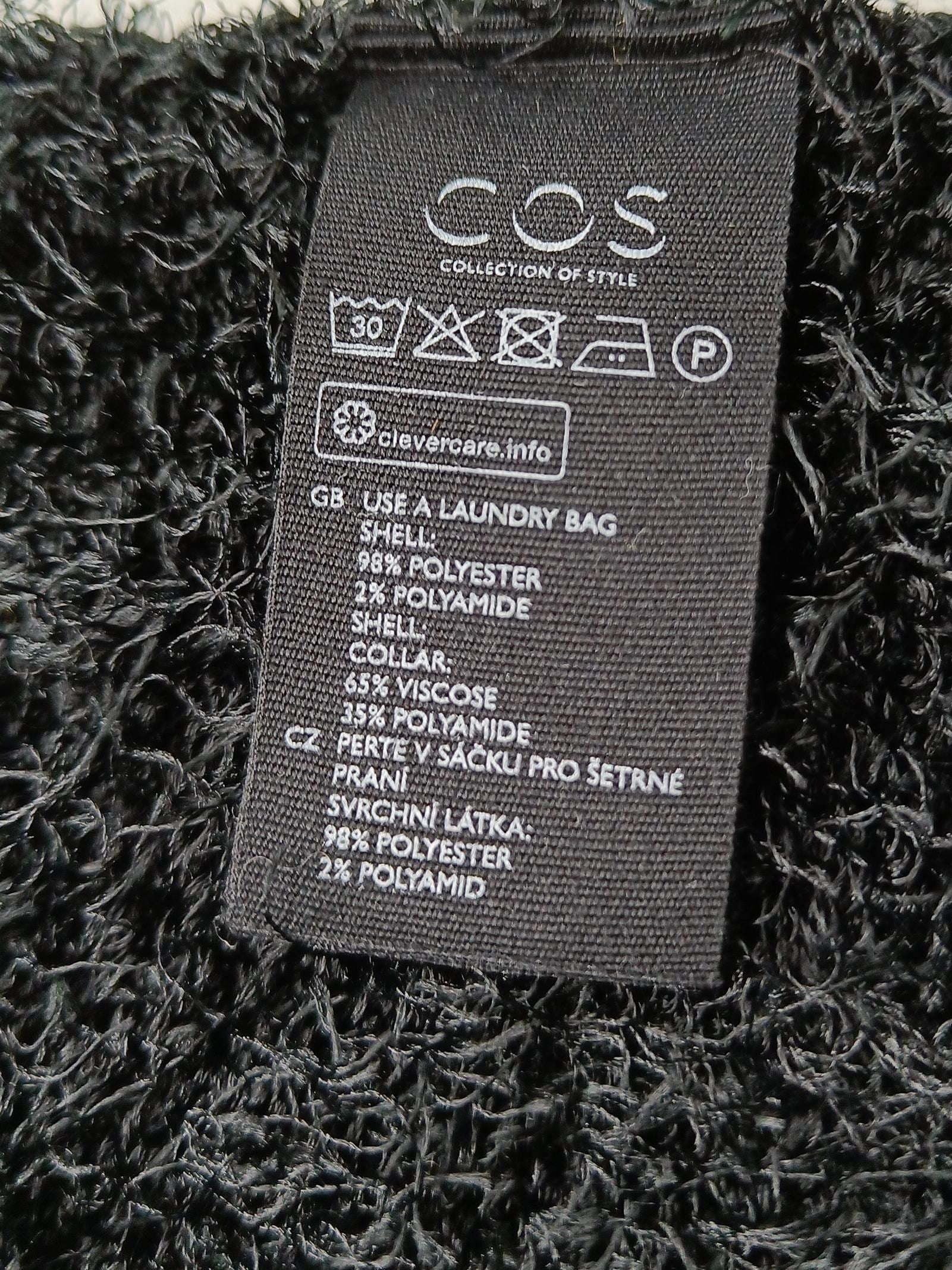 COS Bodycon Mini Dress M in Black - Image 6