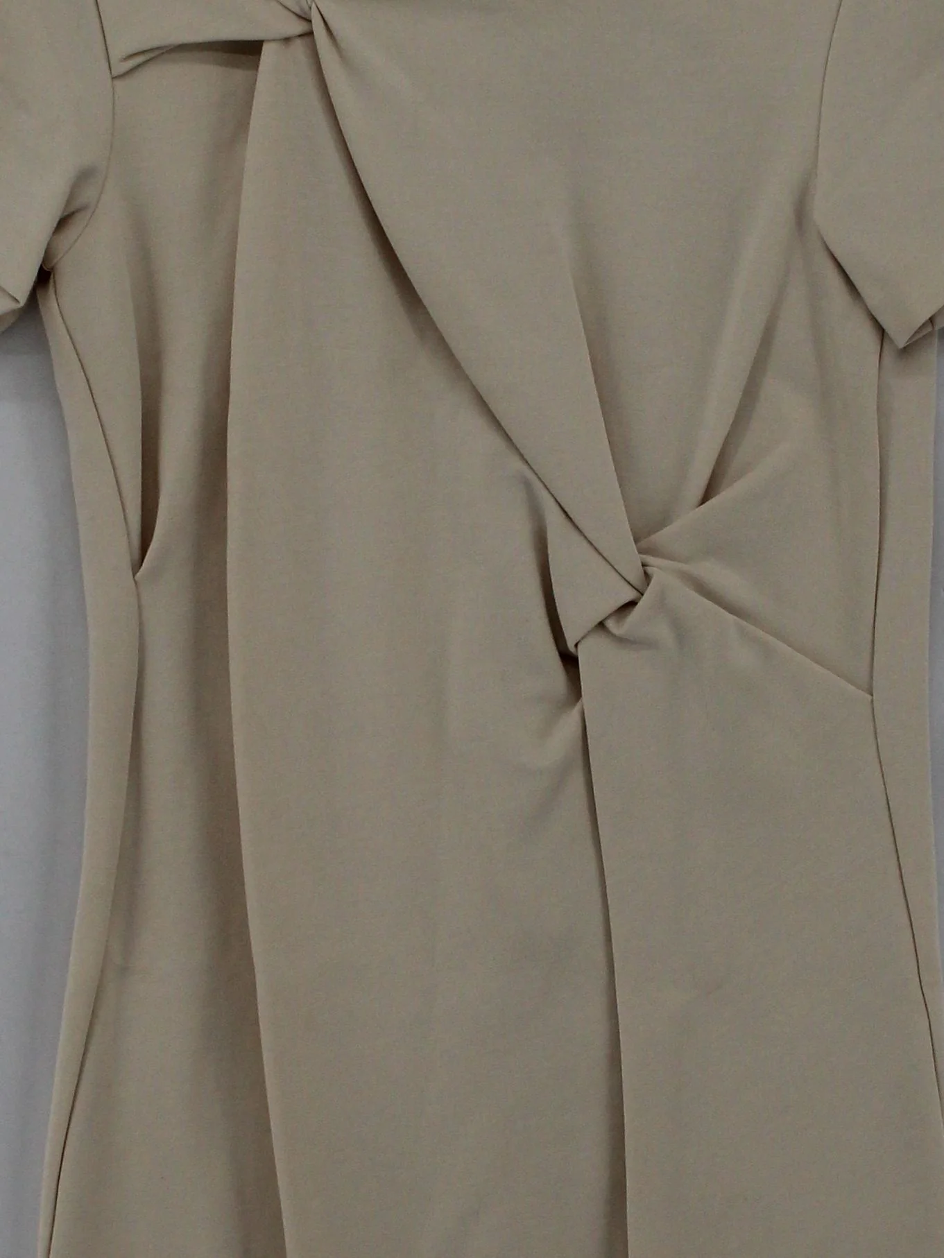 COS Bodycon Mini Dress XS in Cream - Image 3