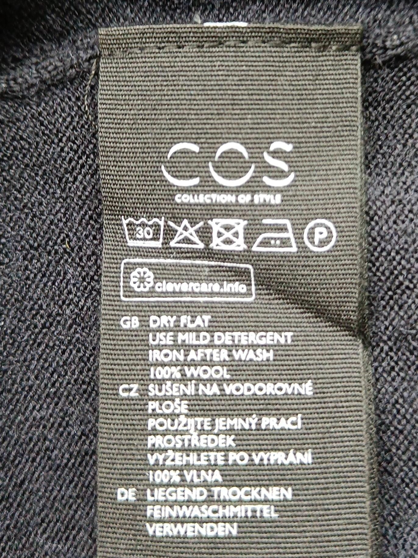 COS Jumper Midi Dress M in Black - Image 6