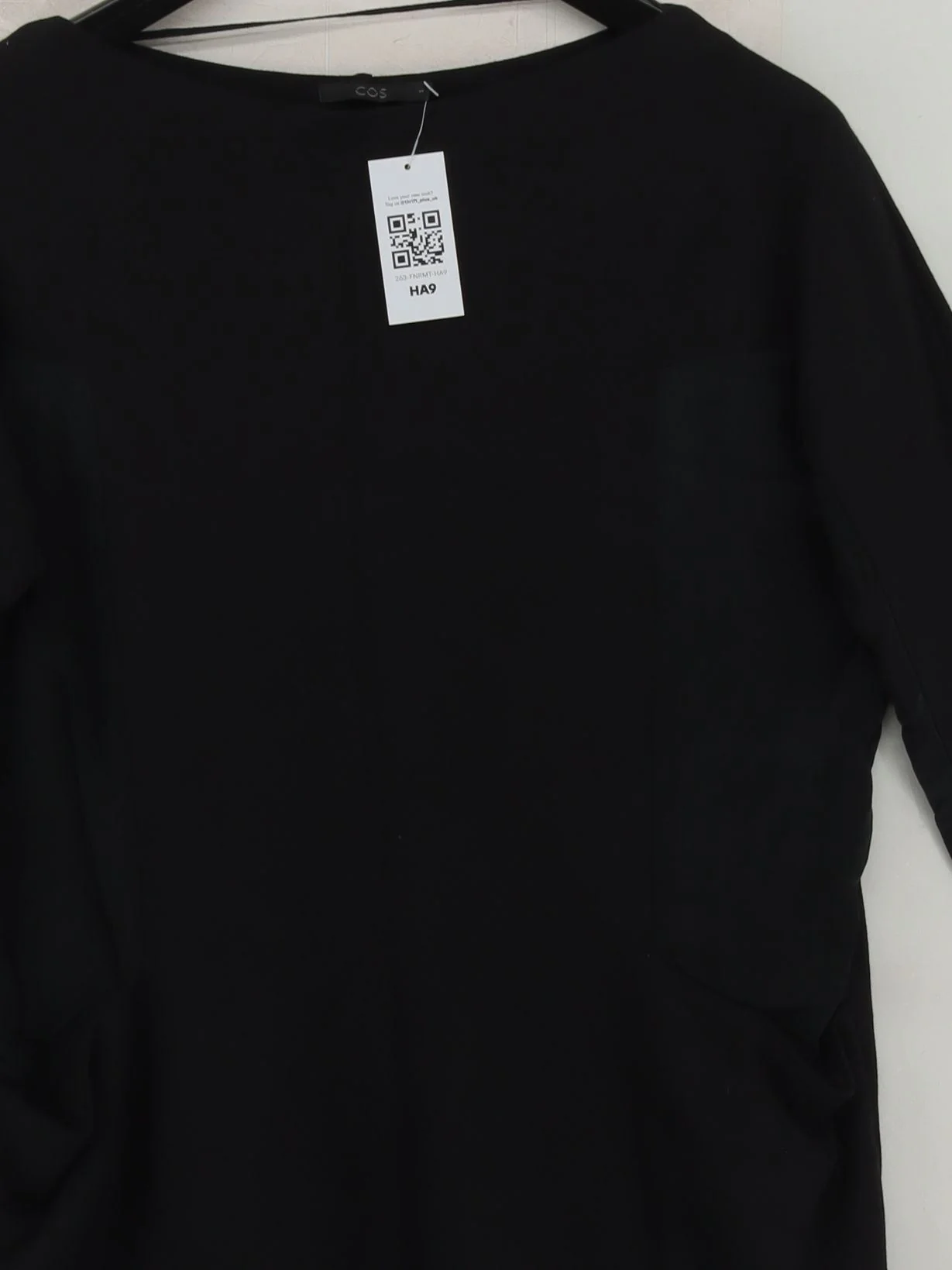 COS Jumper Mini Dress S in Black - Image 3