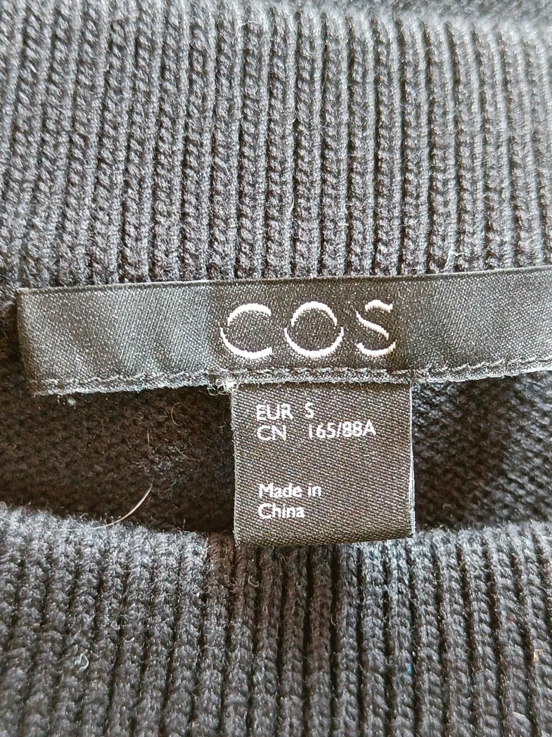 COS Jumper Mini Dress UK8 in Black - Image 5