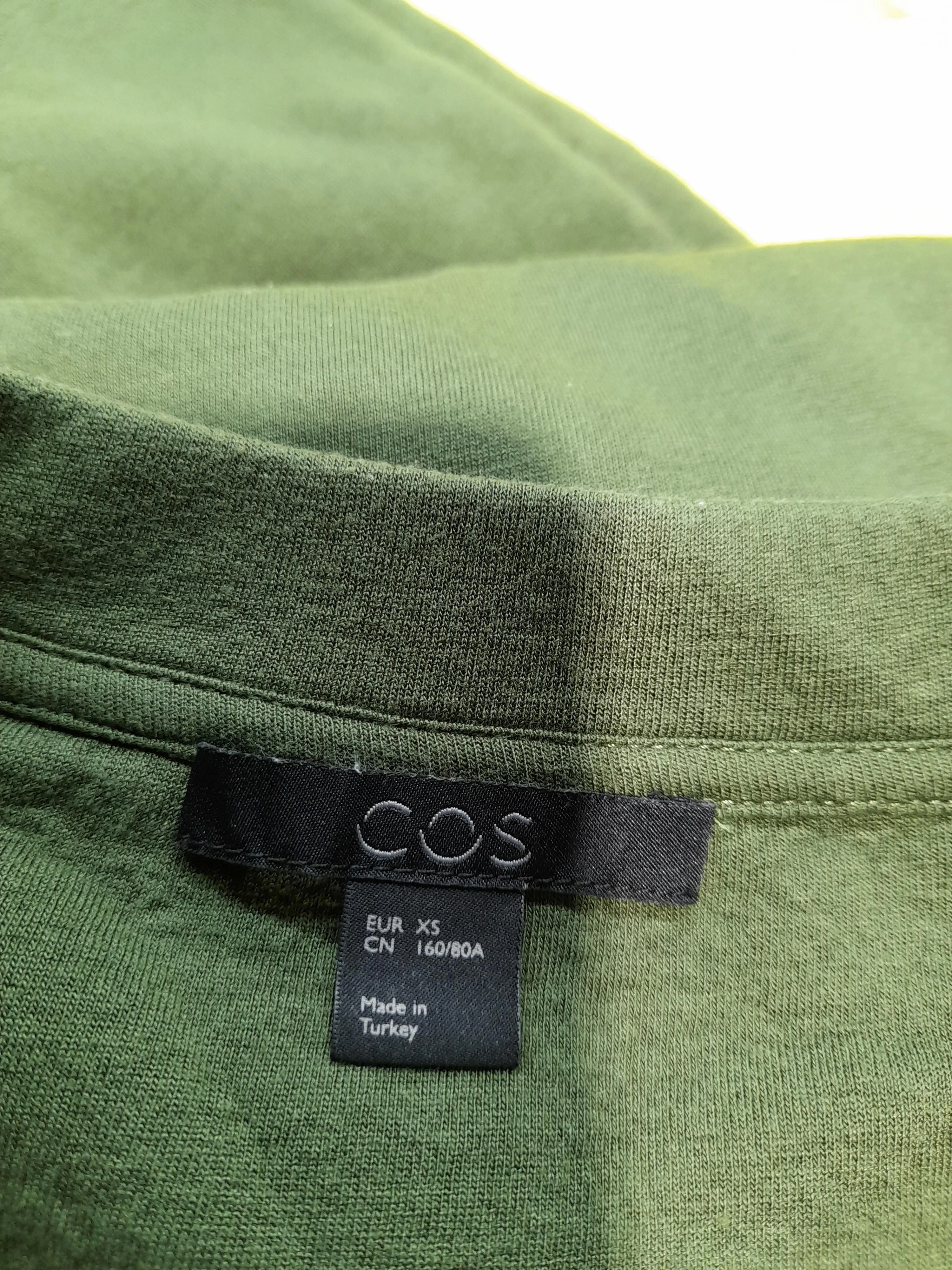 COS Jumper Mini Dress XS in Green - Image 5