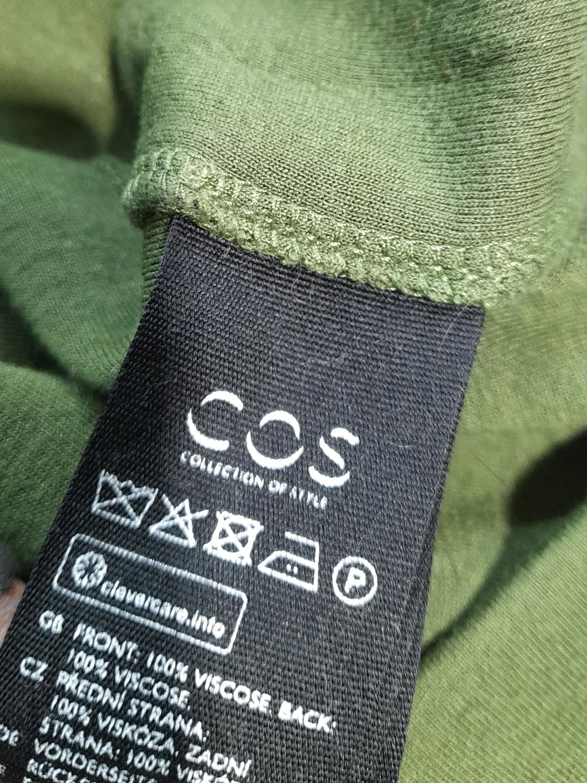 COS Jumper Mini Dress XS in Green - Image 6