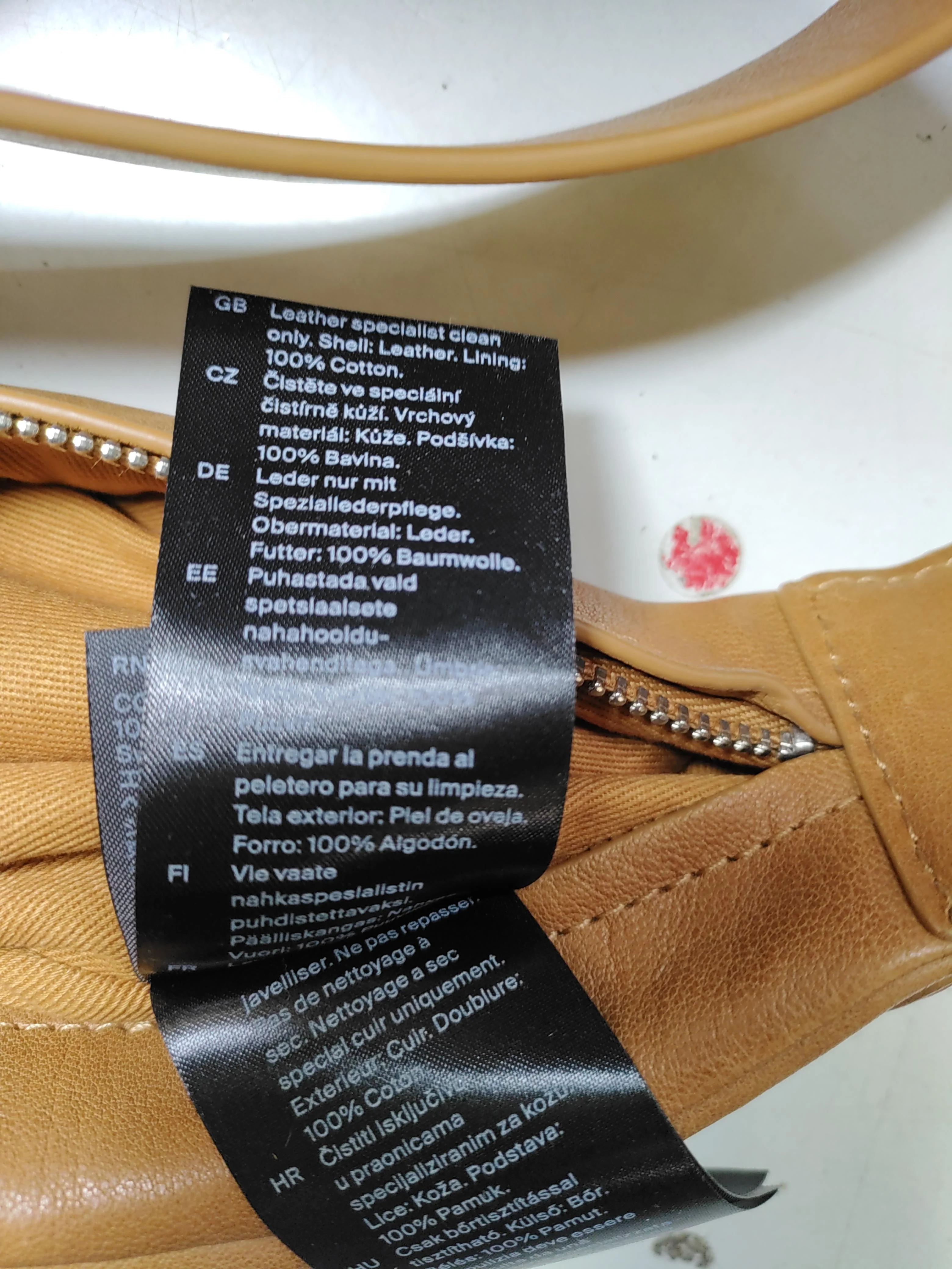 COS Men's Bag Tan Leather with Cotton Belt Bag & Waist Pack - Image 6
