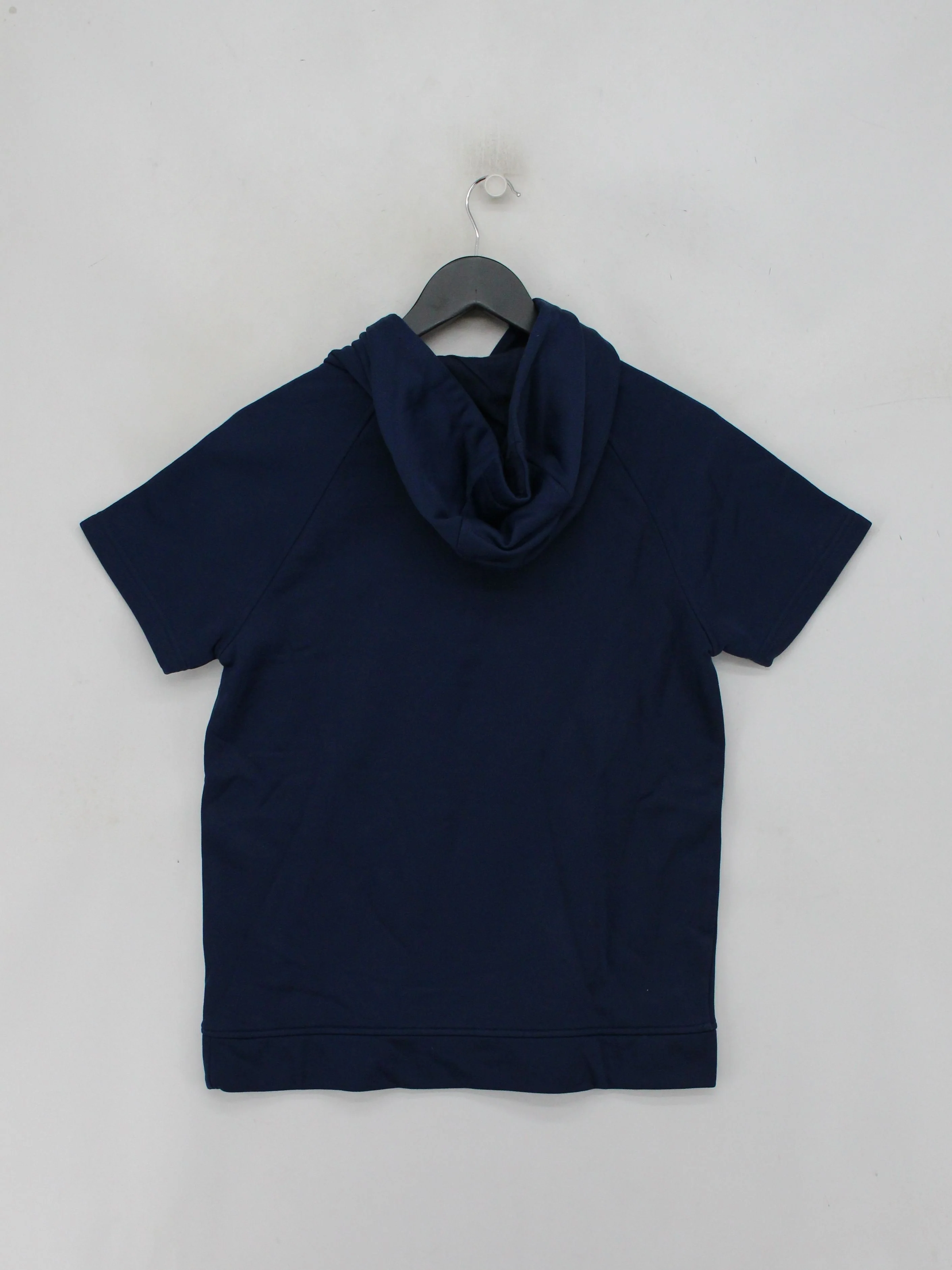COS Men's Hoodie S Blue Cotton with Polyamide Pullover - Image 2