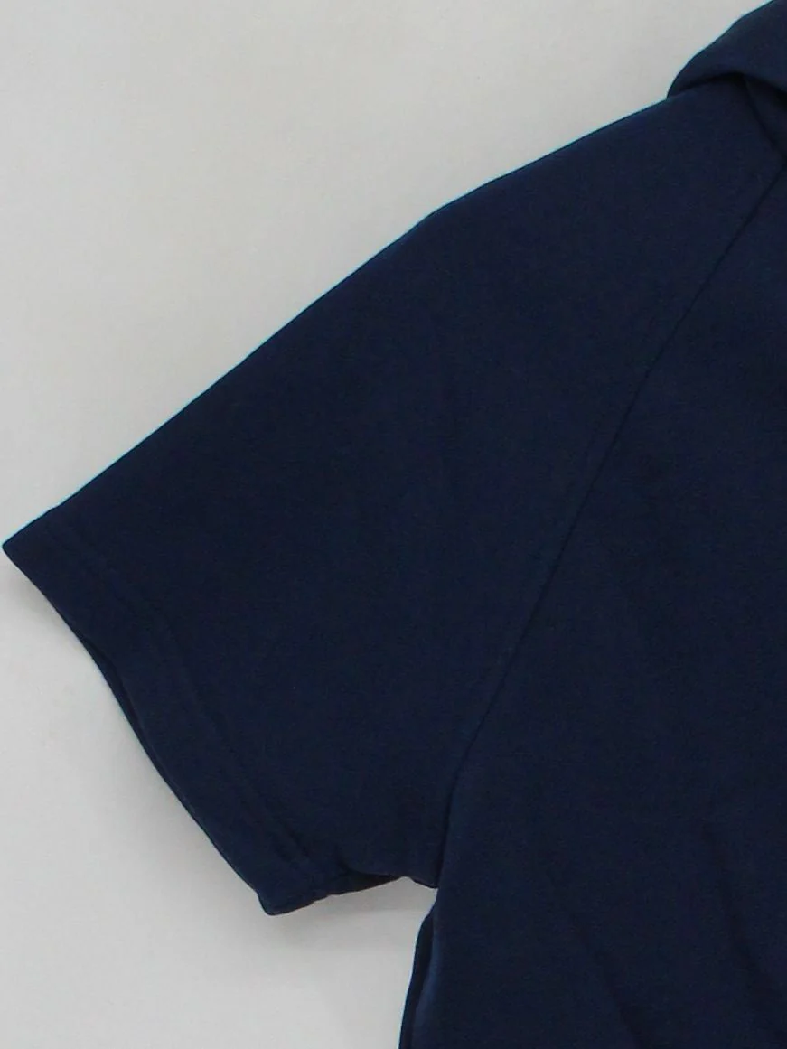 COS Men's Hoodie S Blue Cotton with Polyamide Pullover - Image 4