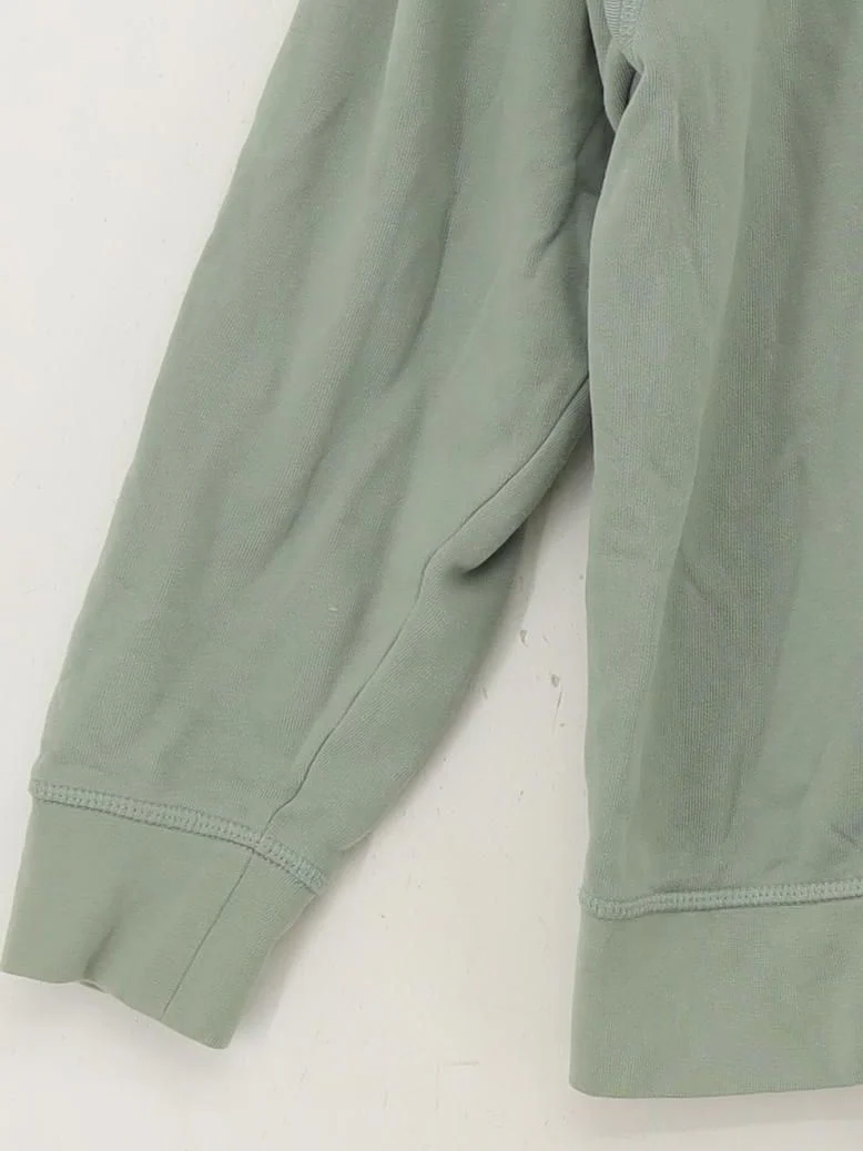 COS Men's Hoodie S Green 100% Cotton Pullover - Image 4