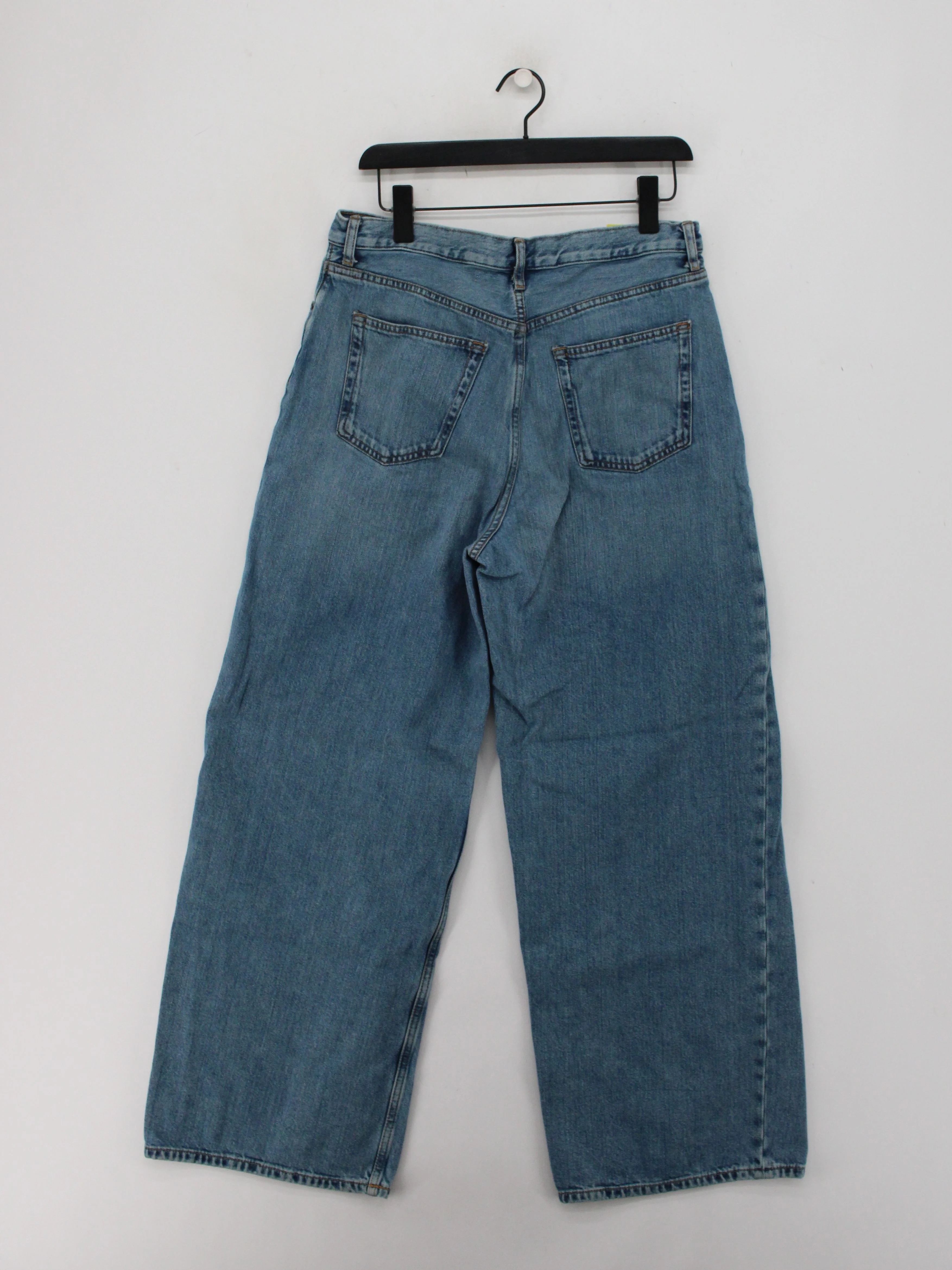 COS Men's Jeans M Blue 100% Cotton Wide-Leg - Image 2