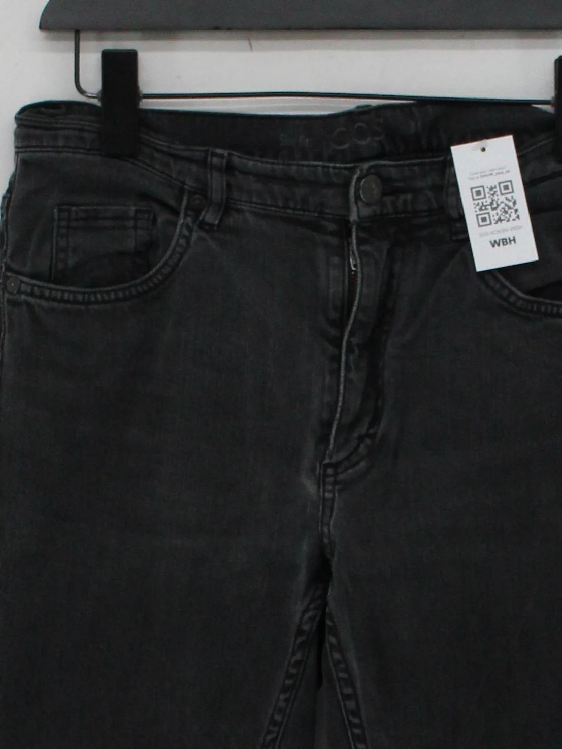 COS Men's Jeans M Grey Cotton with Elastane Skinny - Image 3